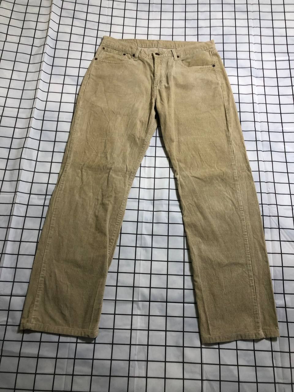 Levi's LEVIS Pants Mens 753 Corduroy Relaxed Straight Blend Size US 32 / EU 48 - 1 Thumbnail