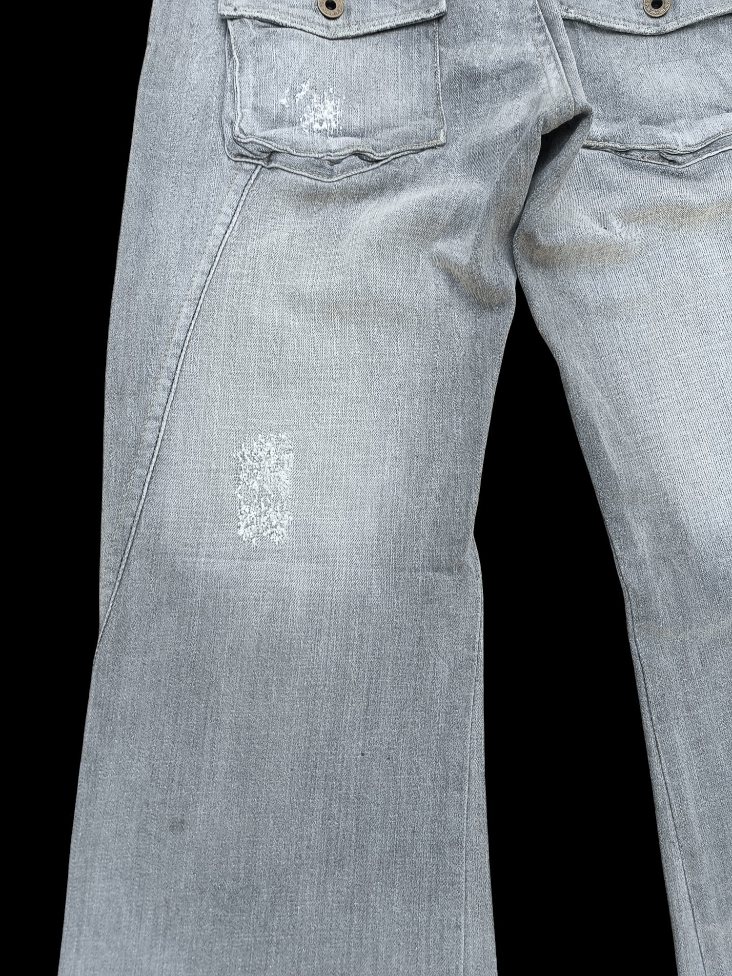 If Six Was Nine × Japanese Brand × Tornado Mart Vintage Camel Road Distressed Flare Jeans Size US 30 / EU 46 - 16 Thumbnail