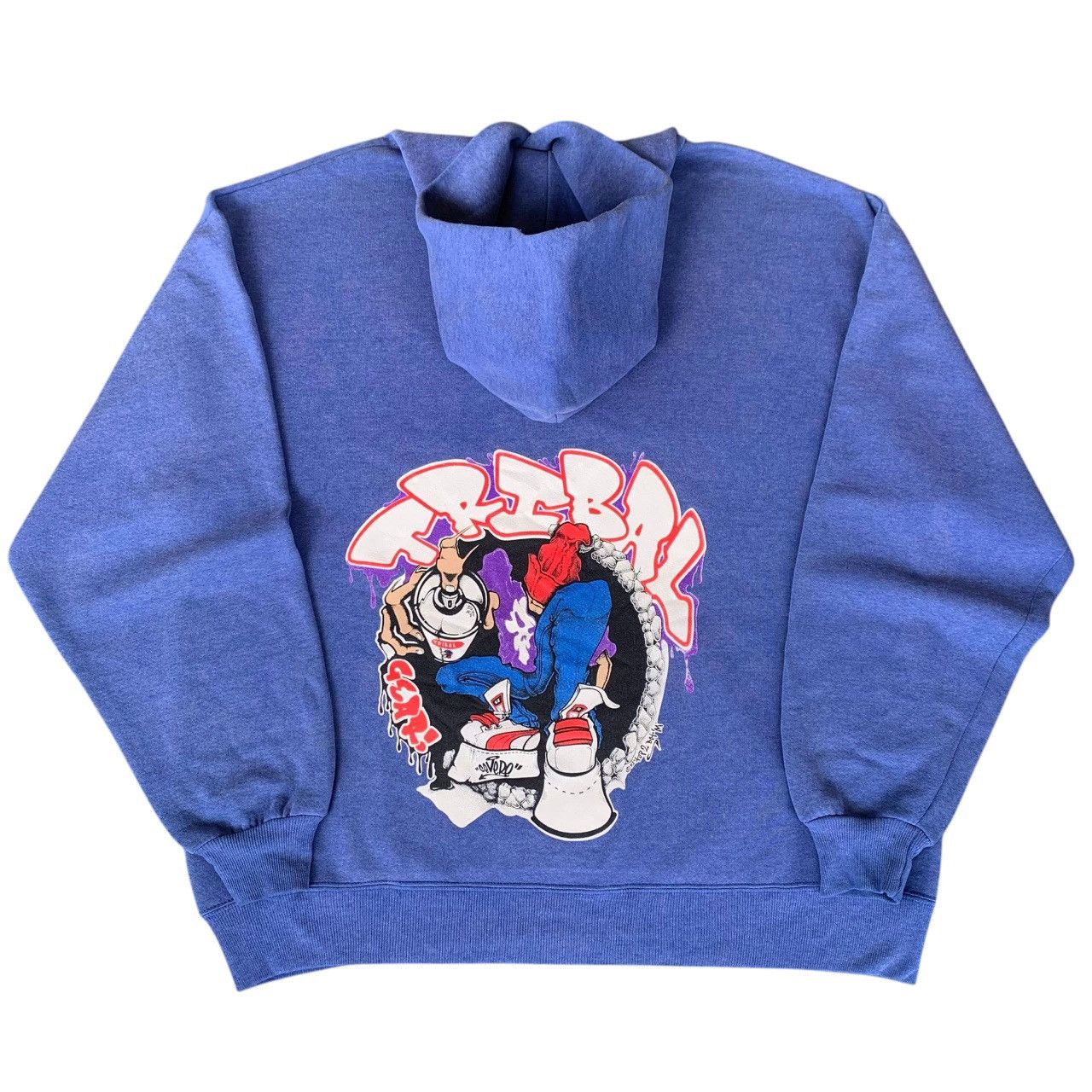 Tribal Streetwear 💥vintage 90s tribal gear severe top2bot'm hoodie Size US XL / EU 56 / 4 - 1 Thumbnail