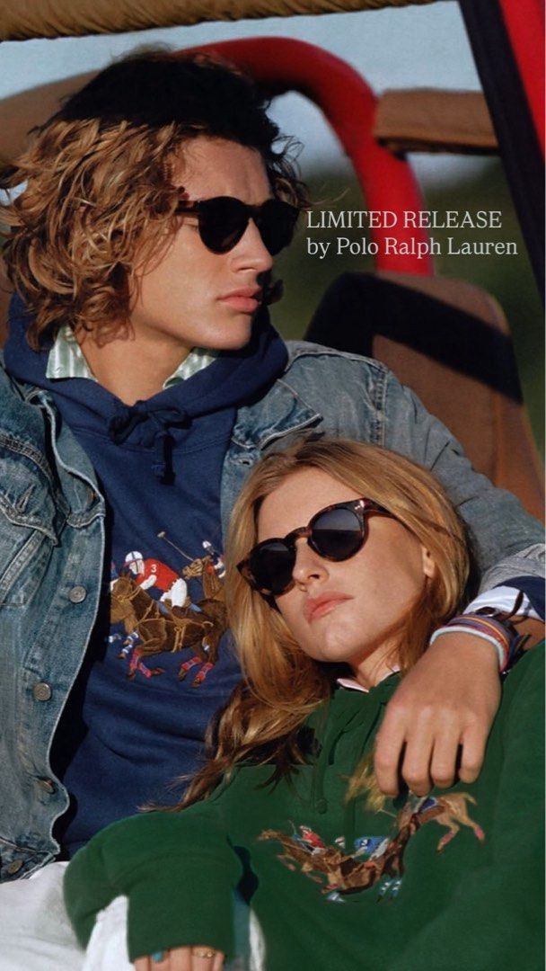 Polo Ralph Lauren Polo Ralph Lauren Triple Pony Hoodie Sweatshirt Size US L / EU 52-54 / 3 - 8 Thumbnail