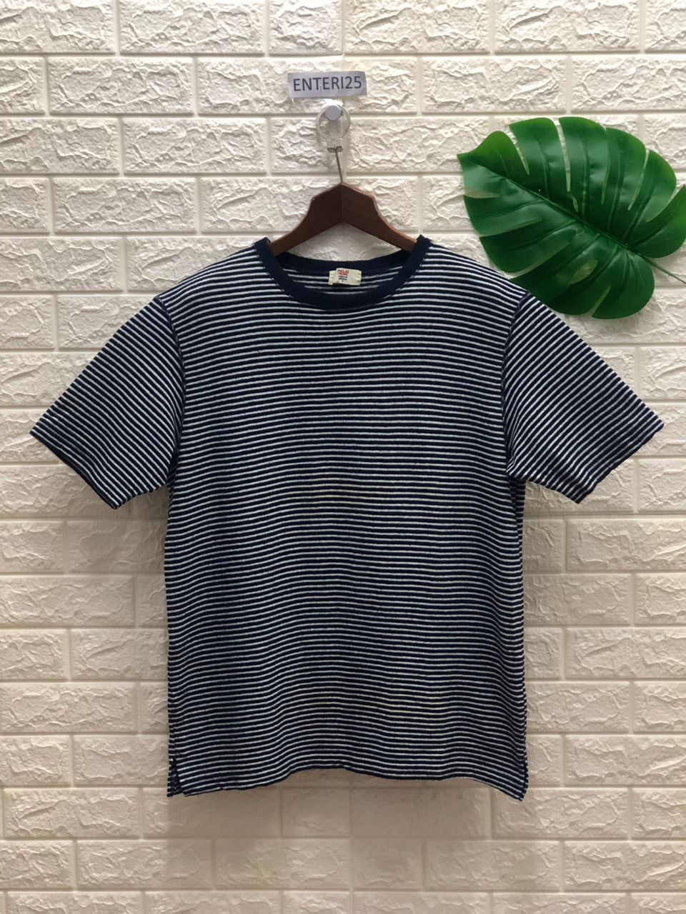 Designer vintage PALAS PALACE Striped black white made in japan Size US M / EU 48-50 / 2 - 1 Thumbnail