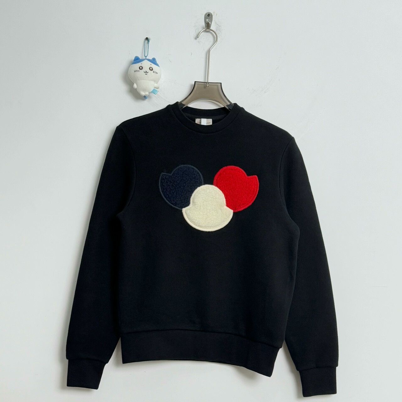 Moncler Moncler Black Fleece Logo Sweatshirt XS Size XS / US 0-2 / IT 36-38 - 1 Thumbnail