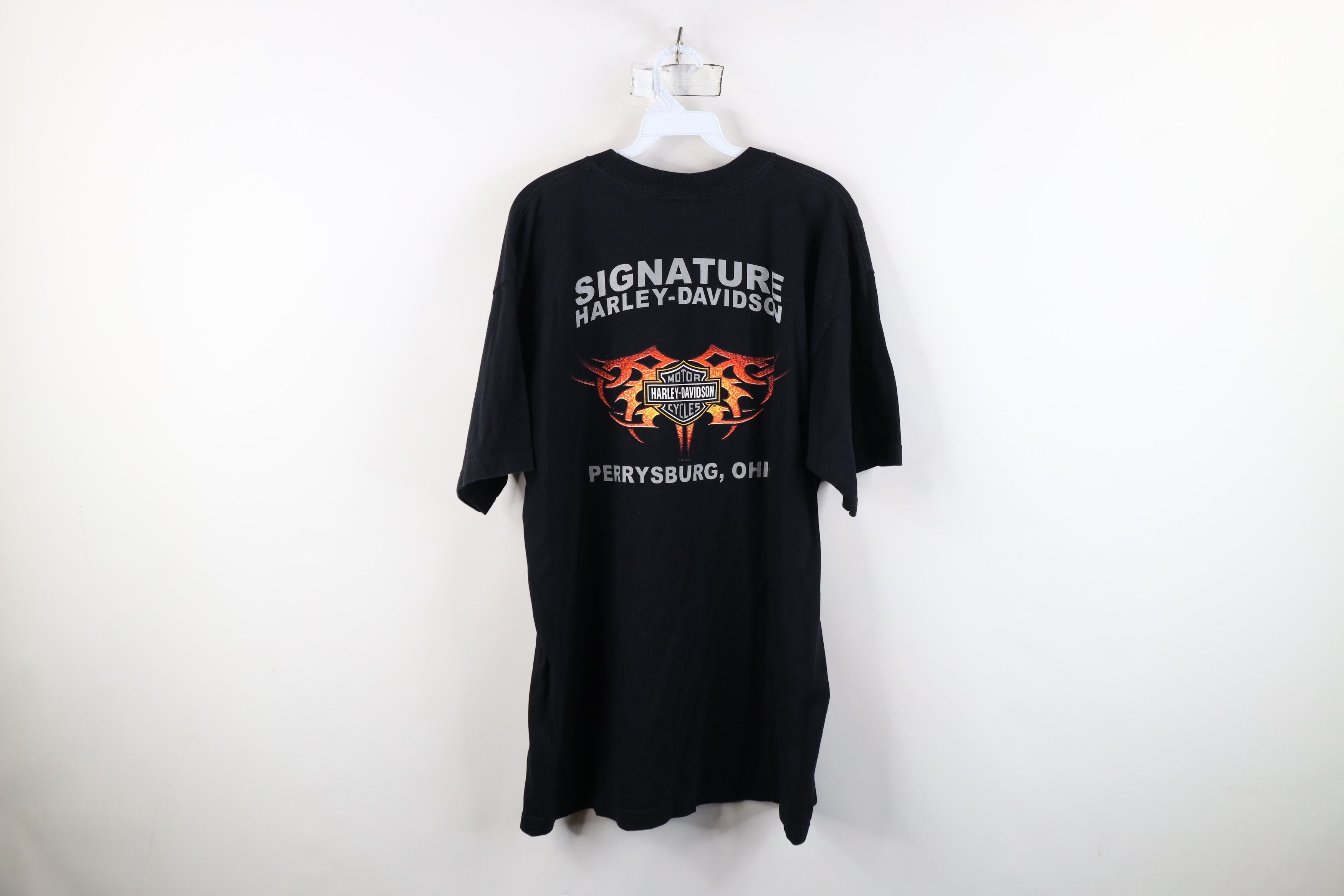 Harley Davidson Vintage Y2K 2004 Harley Davidson Eagle Wings T-Shirt USA Size US XL / EU 56 / 4 - 11 Thumbnail