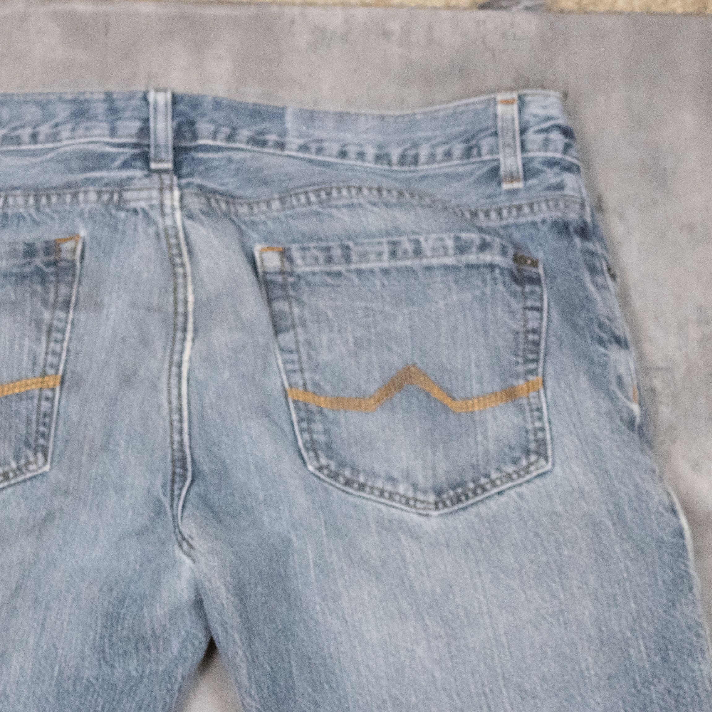 DKNY Y2K 2000s DKNY Jeans Baggy Fit Distressed Denim Pant's Size US 38 / EU 54 - 17 Thumbnail