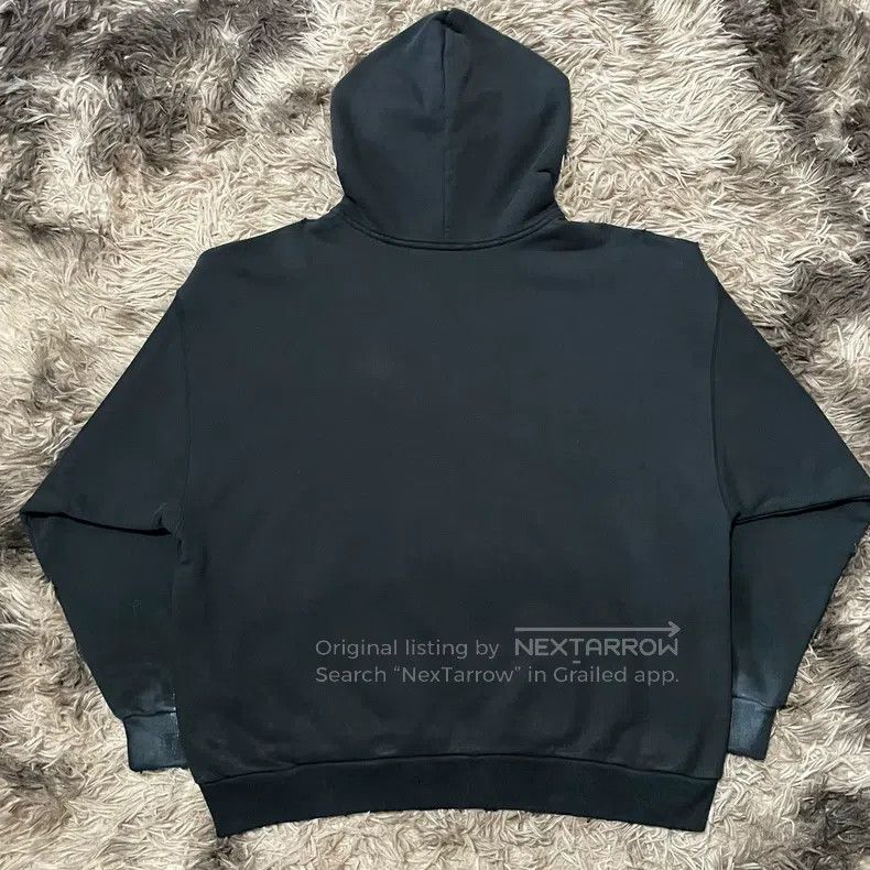 Balenciaga Balenciaga 3B Splatter Washed Hoodie Size US XS / EU 42 / 0 - 2 Thumbnail