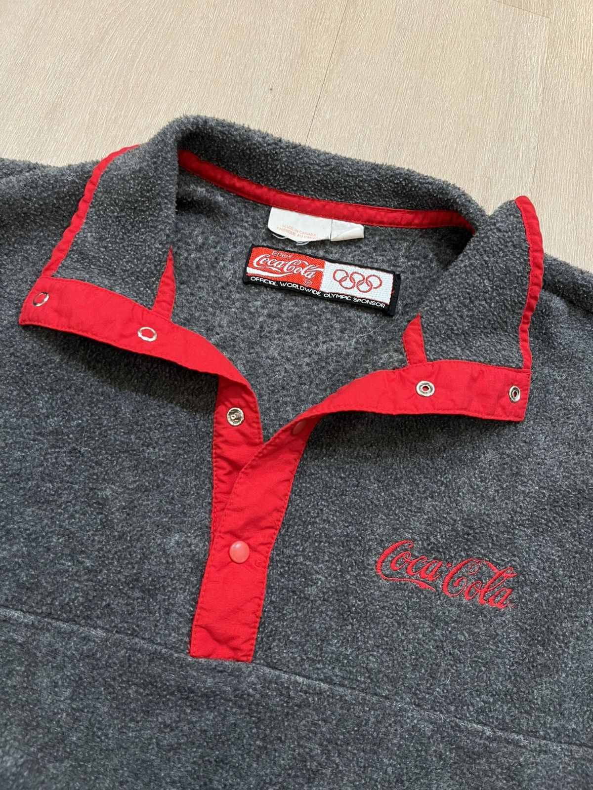 Coca Cola Vintage Coca-Cola Fleece Size US L / EU 52-54 / 3 - 2 Thumbnail