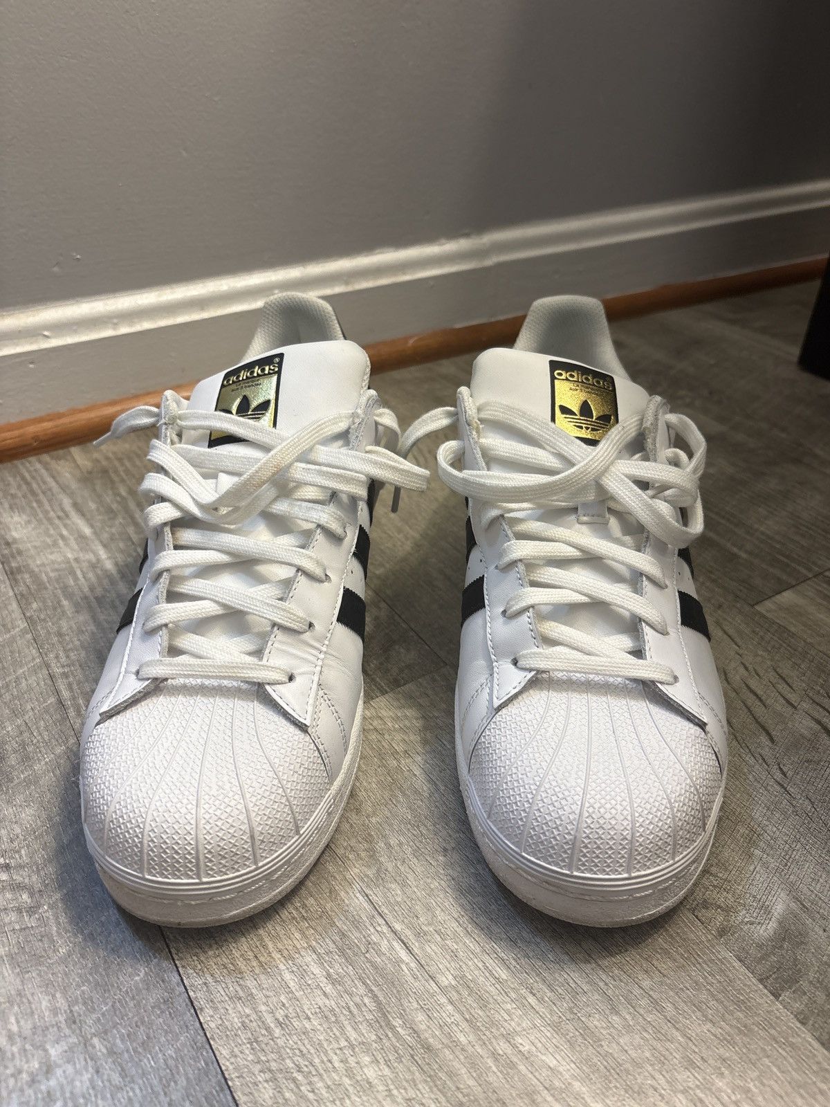 Adidas Adidas Superstar Size US 11.5 / EU 44-45 - 3 Thumbnail