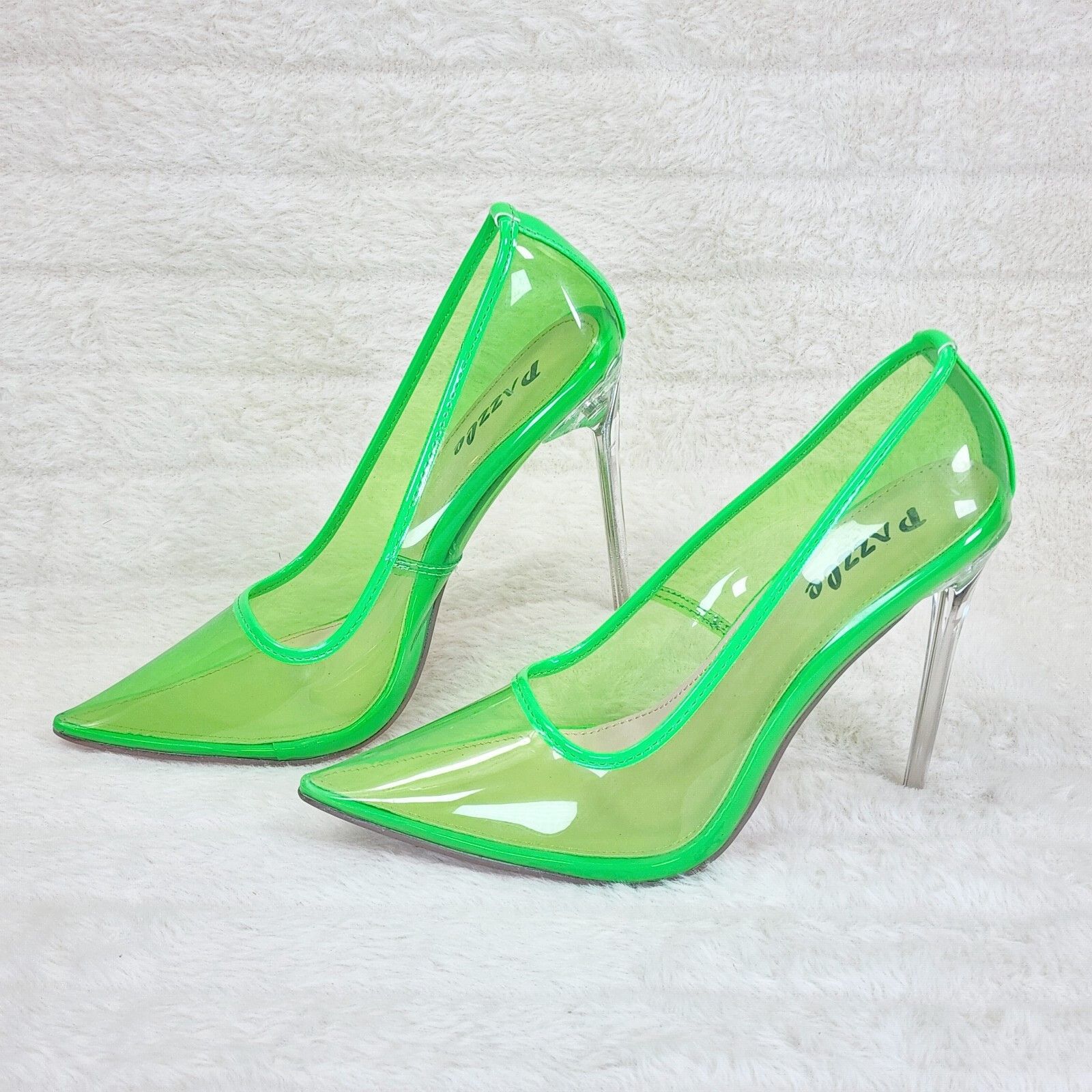 Other Baker PVC Jelly Translucent High Heel Pointy Toe Stiletto Pu Size US 9 / IT 39 - 1 Thumbnail