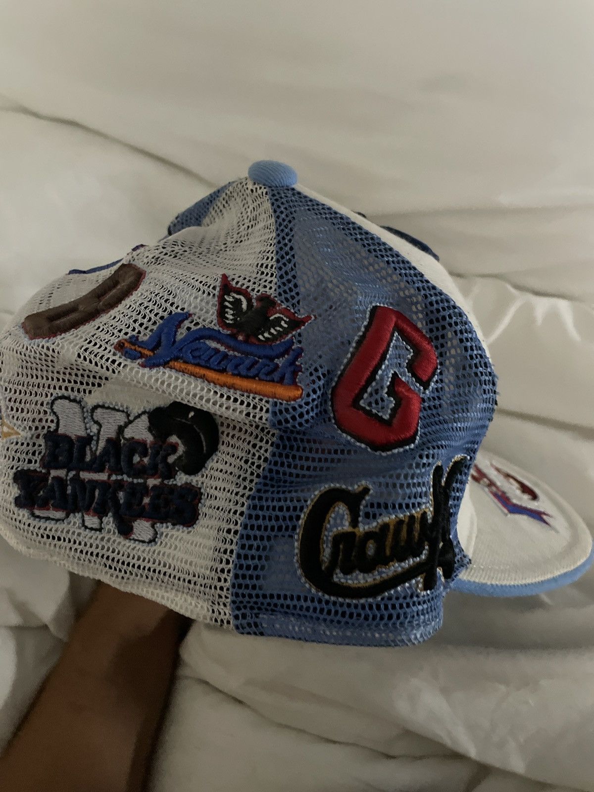 Vintage Negro Leagues Baseball Hat with logos Size ONE SIZE - 4 Thumbnail