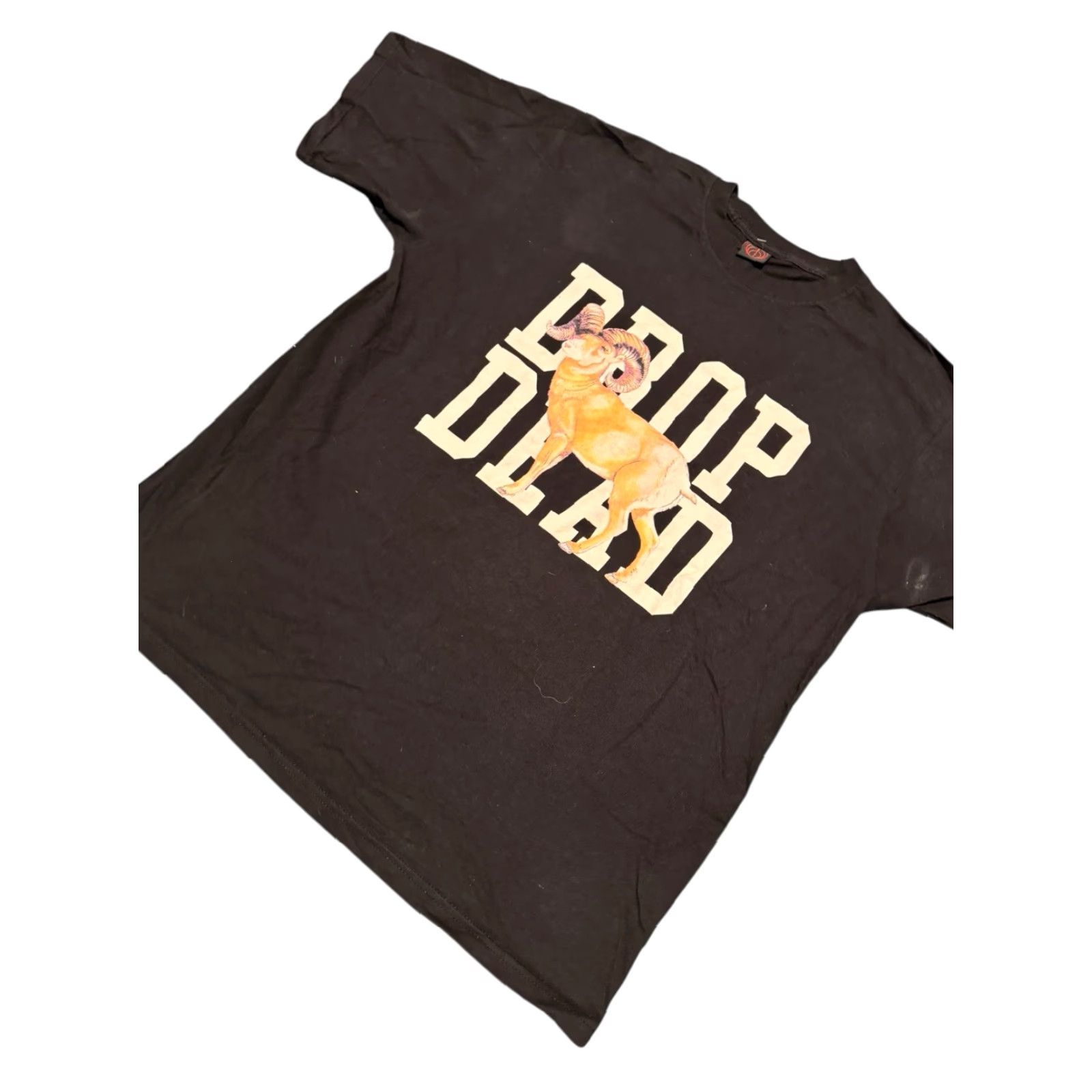 Vintage Drop Dead X Drop Dead Clothing Goat Shirt XL Black Men T-Shirt Short Sleeve Cotton Band Metal Vintage: No Size US XL / EU 56 / 4 - 3 Thumbnail