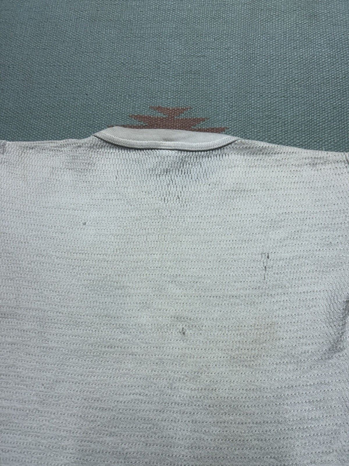 Vintage Vintage 70s waffle knit thermal shirt hanes soft base large Size US L / EU 52-54 / 3 - 9 Thumbnail