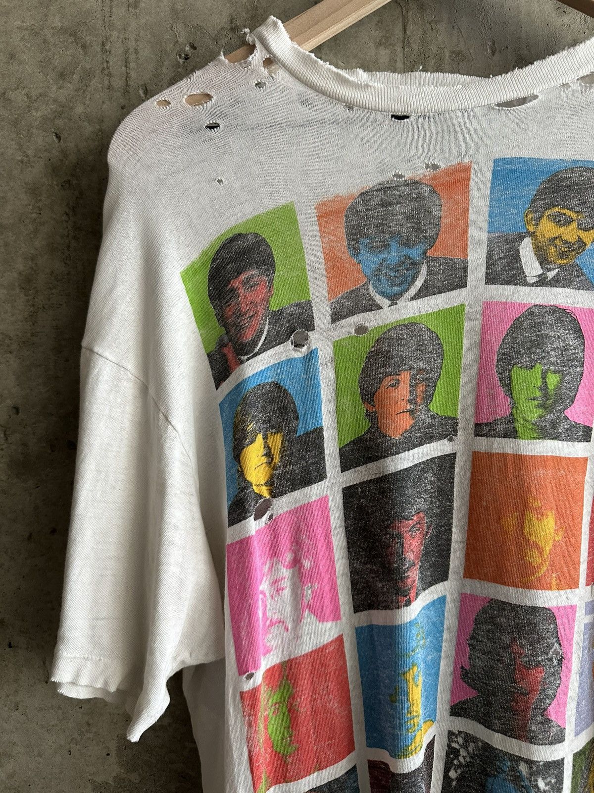 Vintage 89’ Vintage Beatles Single Stitch Tee Size US XL / EU 56 / 4 - 4 Thumbnail