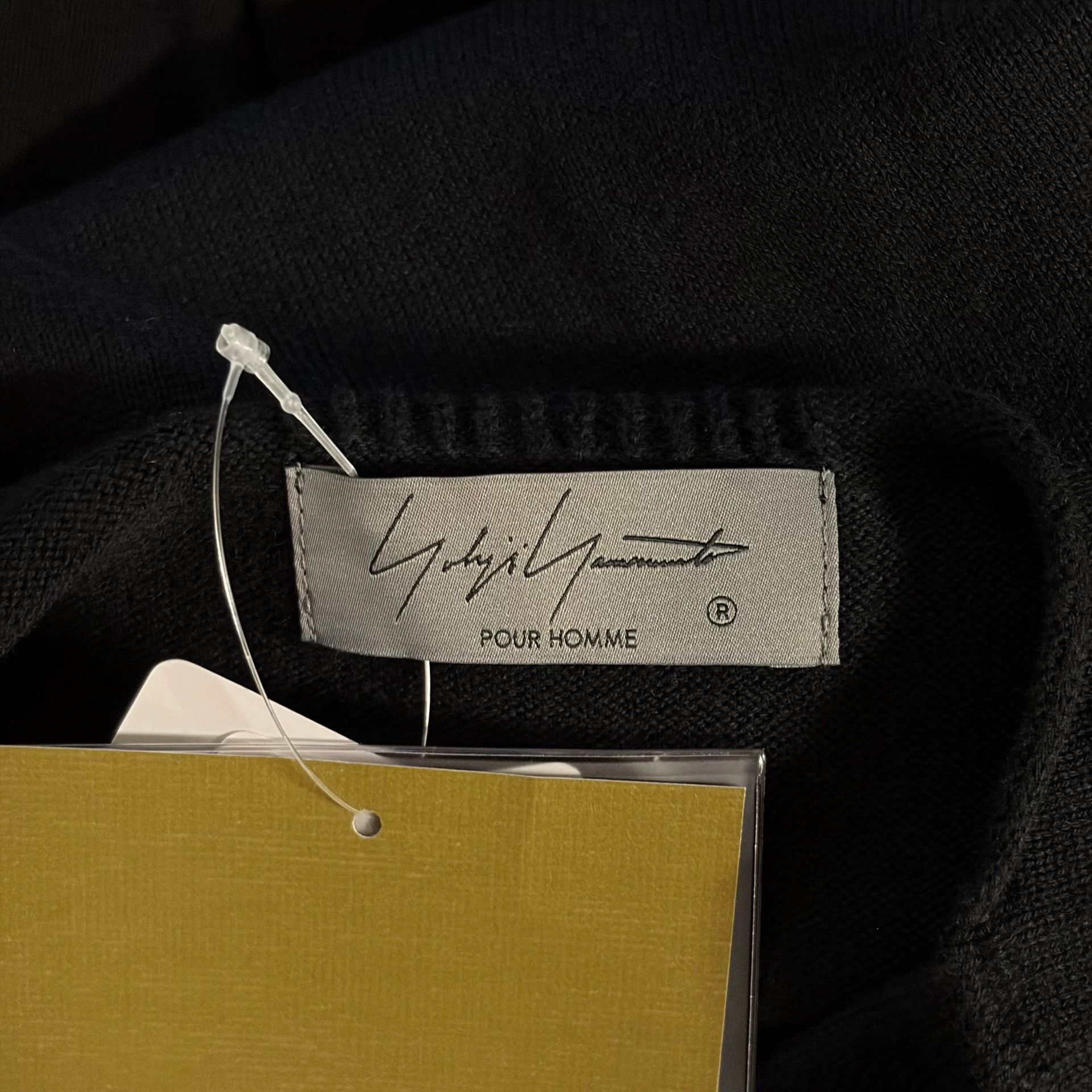 Yohji Yamamoto Yohji Yamamoto 24SS Sig LS Cashmere Blend Sweater Size US L / EU 52-54 / 3 - 7 Thumbnail