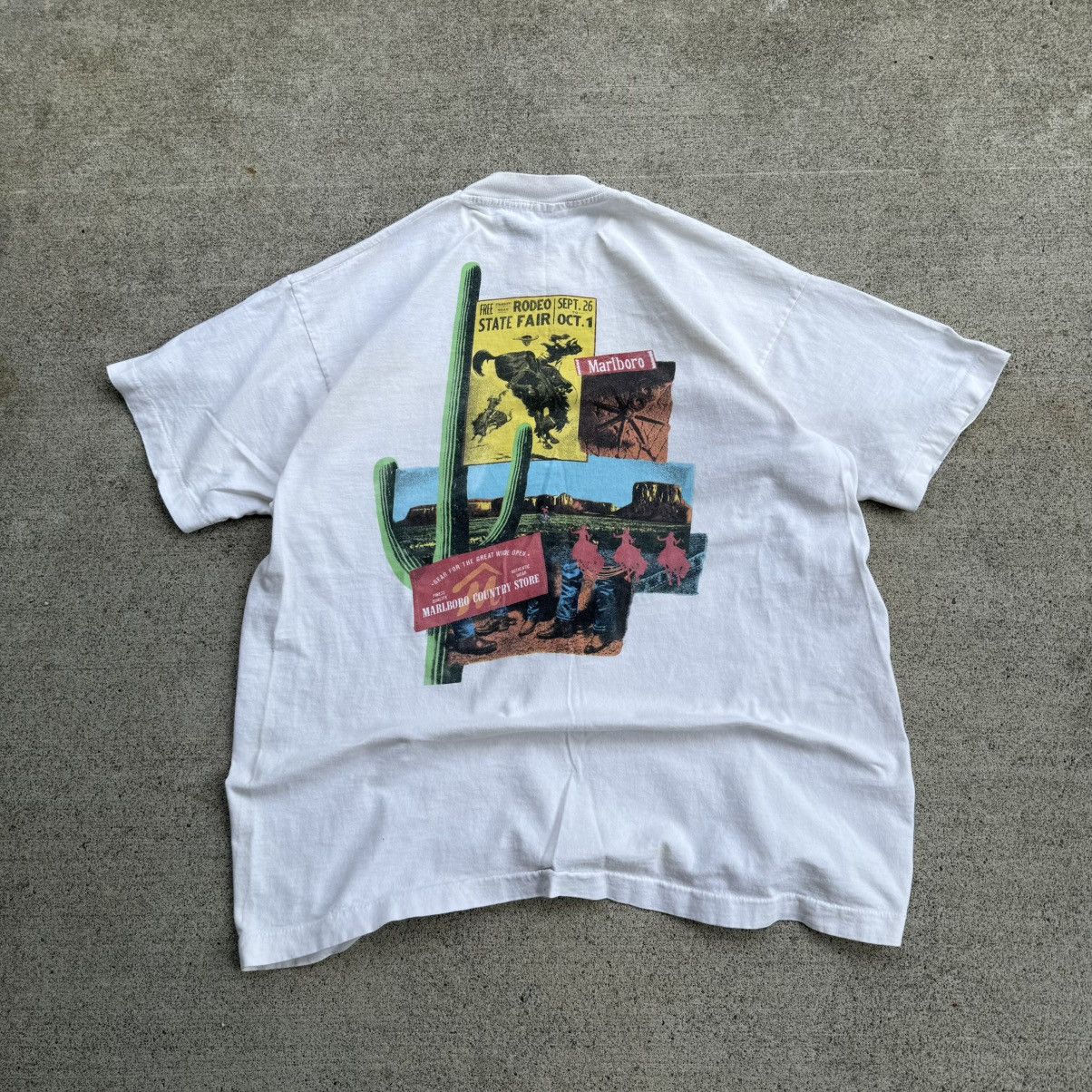 Marlboro Adventure Team Vintage Rare 80s Marlboro Country Promo Pocket Tee Size US XL / EU 56 / 4 - 1 Thumbnail