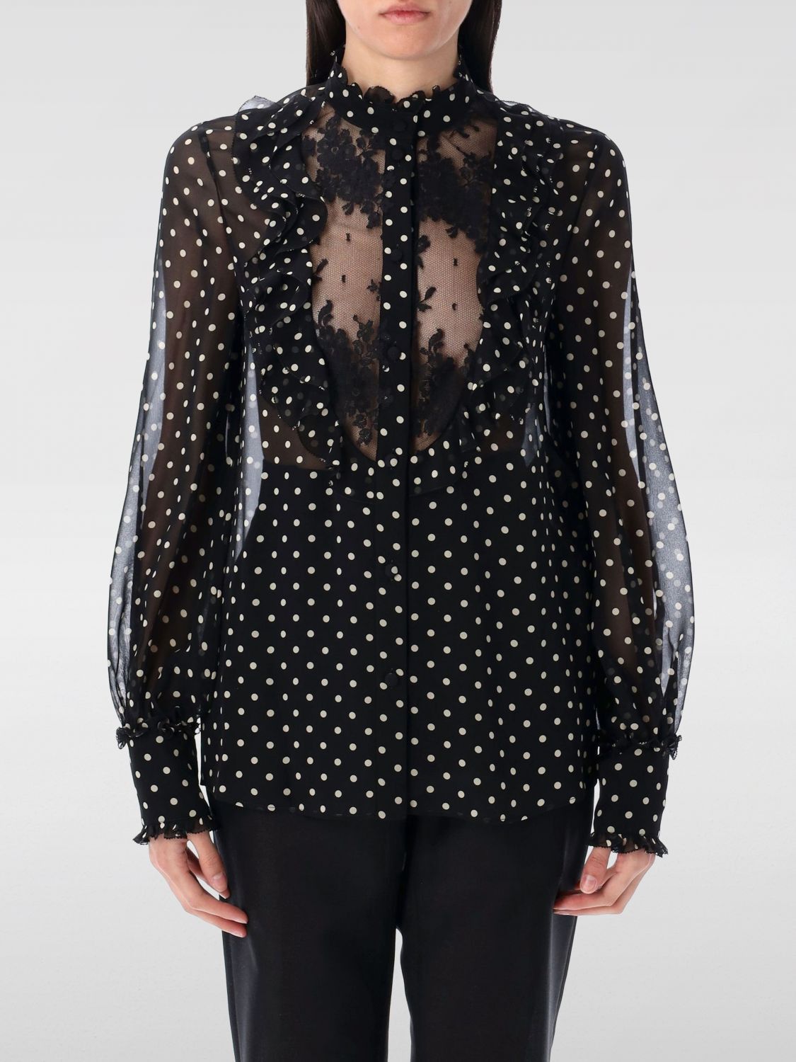 Valentino Valentino Shirt Woman Black Size M / US 6-8 / IT 42-44 - 1 Thumbnail