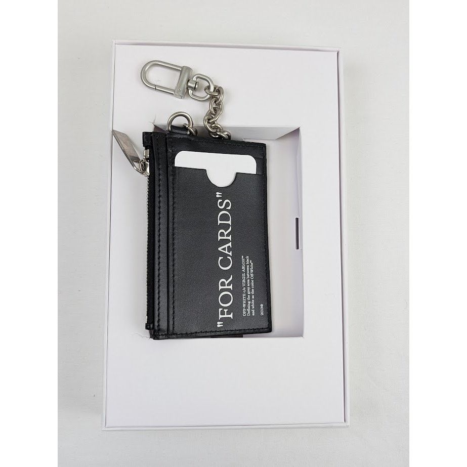 Off-White o1rshd1 Q:2 / Size: OS / Quote Bookish Key Ring Card Size ONE SIZE - 6 Thumbnail