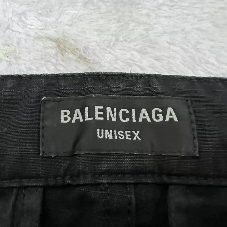 Balenciaga Balenciaga size XS Black Flared Cargo Pants Size US 27 - 3 Thumbnail