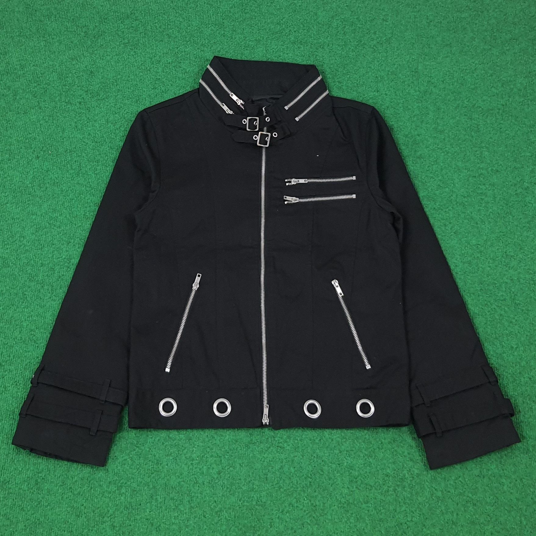 Japanese Brand Vintage Devil n Bass Punk Custom Logo Jacket C215N9 Size US XS / EU 42 / 0 - 2 Thumbnail