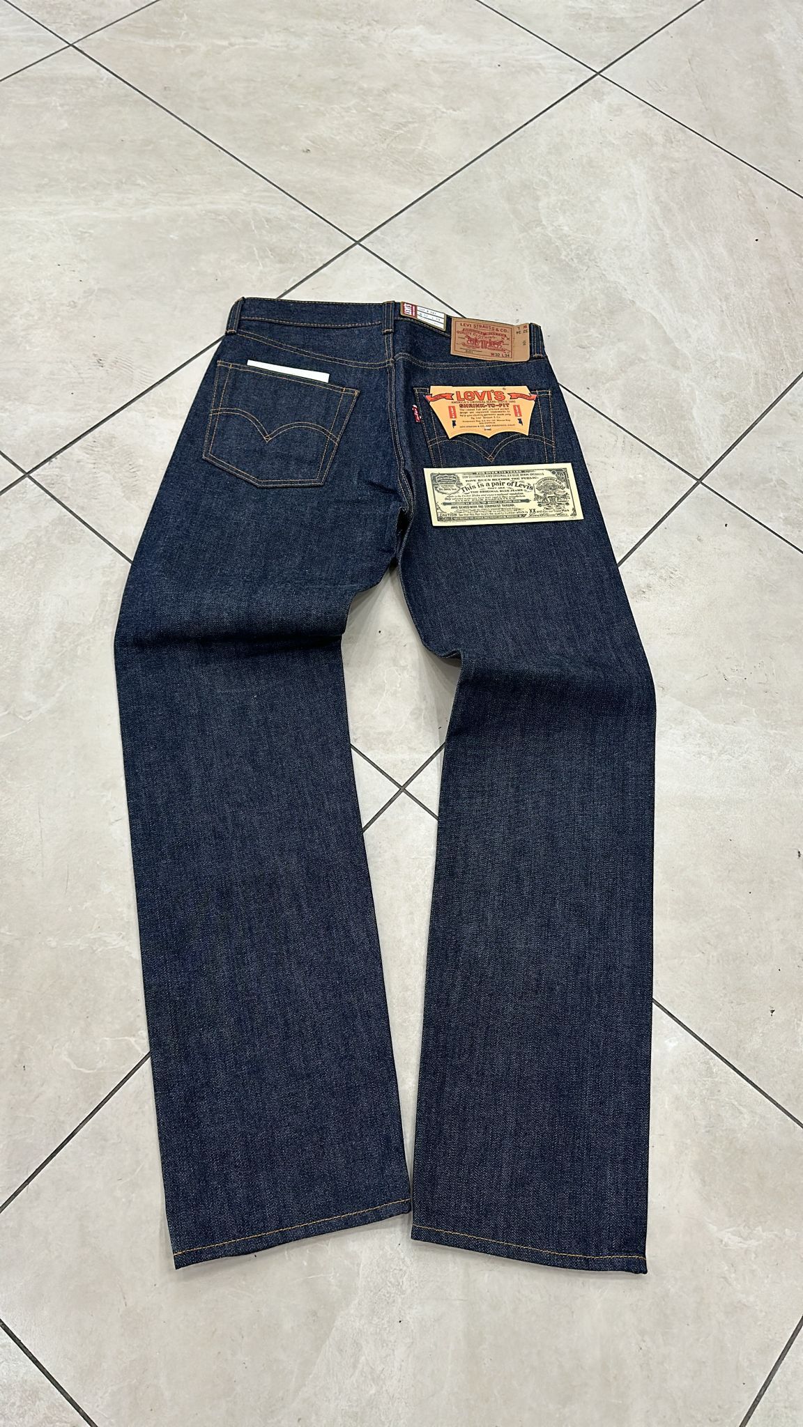 Levi's Vintage Clothing LVC Levi's Vintage Clothing 1971 501 Golden Ticket Slevedge Size US 32 / EU 48 - 2 Thumbnail