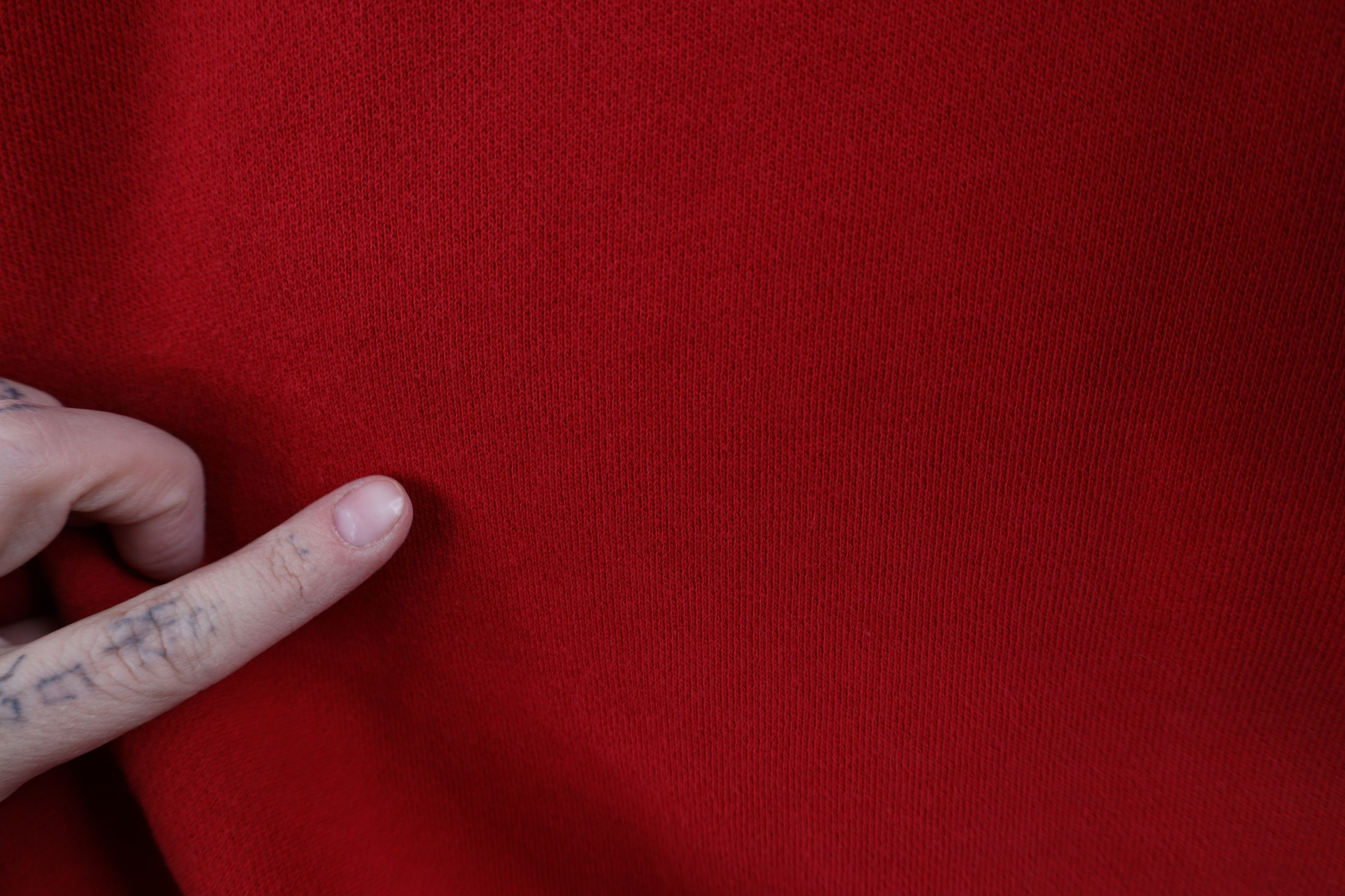 Ralph Lauren × Vintage Vintage 90s Ralph Lauren Faded Crewneck Sweatshirt Red Size US M / EU 48-50 / 2 - 5 Thumbnail