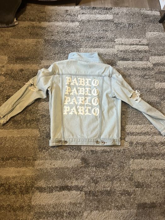 kanye west pablo jean jacket