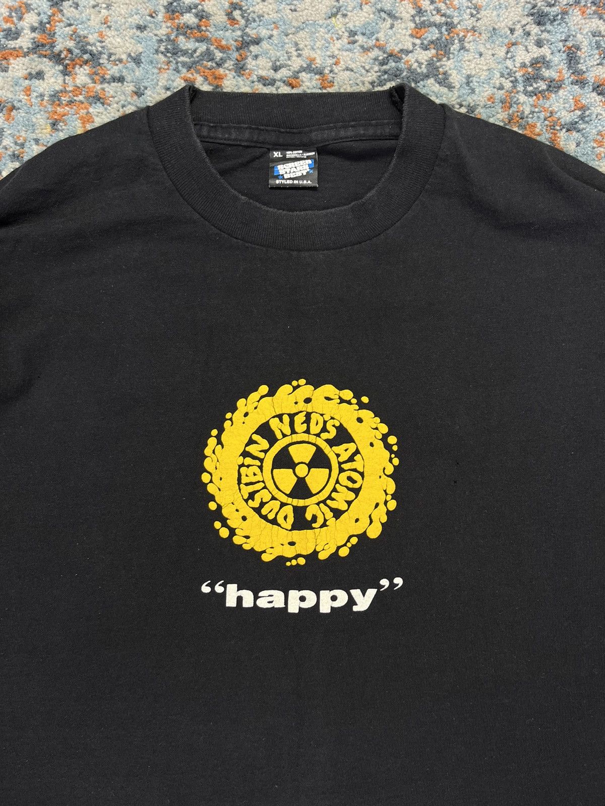 Band Tees × Vintage Vintage 1991 Ned’s atomic dustbin happy tour long sleeve tee Size US XL / EU 56 / 4 - 7 Thumbnail