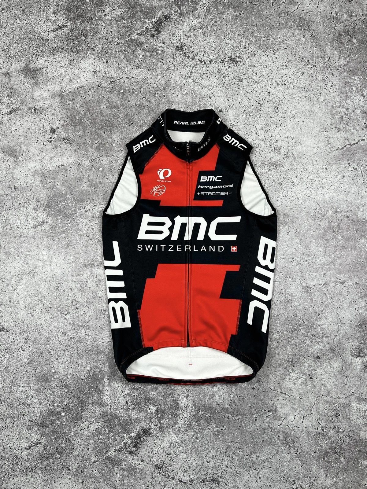 Other Pearl Izumi BMC Switzerland Full Zip Red Black Size US S / EU 44-46 / 1 - 1 Thumbnail