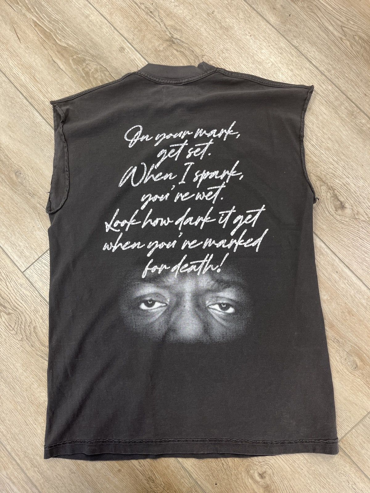 HMDD HMDD Notorious Biggie Sleeveless tank Medium Size US M / EU 48-50 / 2 - 2 Thumbnail