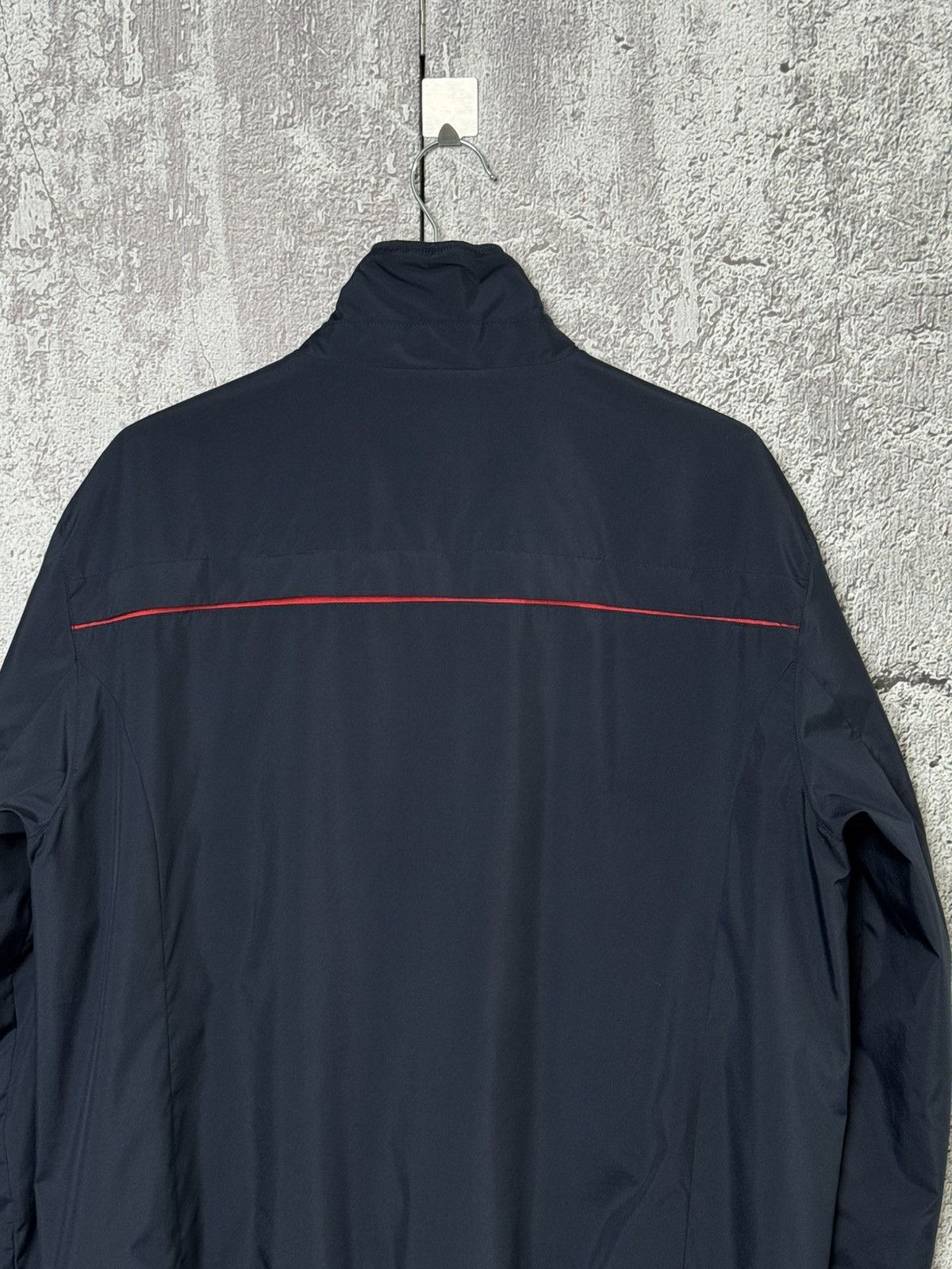 Prada Vintage Prada Sport Red Tab Logo Nylon Windbreaker Jacket Size US L / EU 52-54 / 3 - 17 Thumbnail