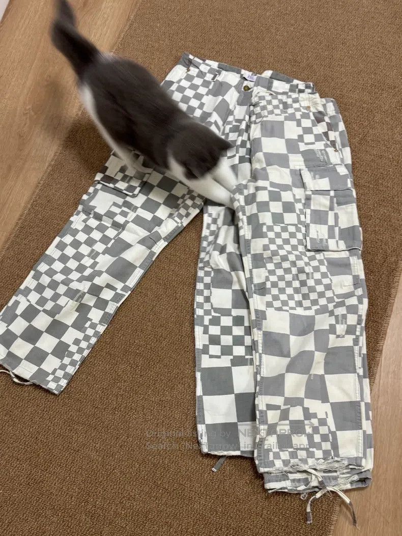 ERL ERL size M Checkered Work Pants Size US 30 / EU 46 - 3 Thumbnail