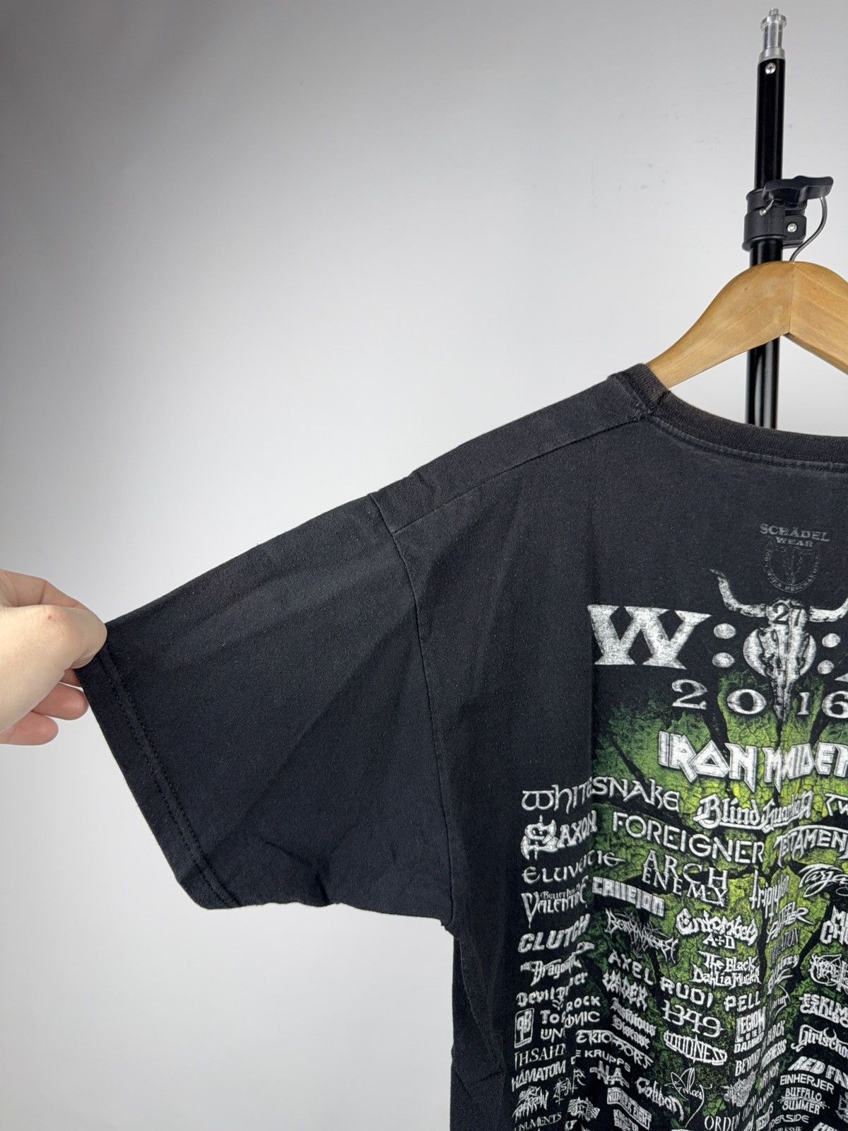 Vintage RARE Wacken 2016 Festival Band Tee Punk Metal Tour Shirt Size US L / EU 52-54 / 3 - 12 Thumbnail