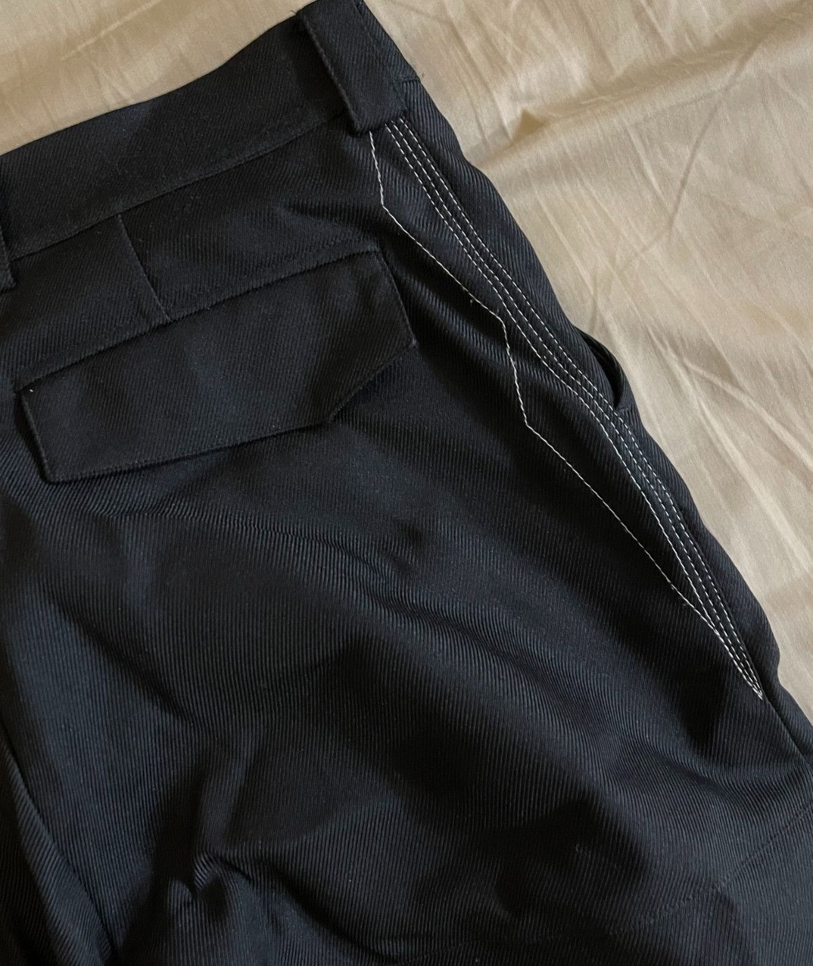 Kiko Kostadinov Kiko Kostadinov Black Kafka Trousers Size US 28 / EU 44 - 4 Thumbnail