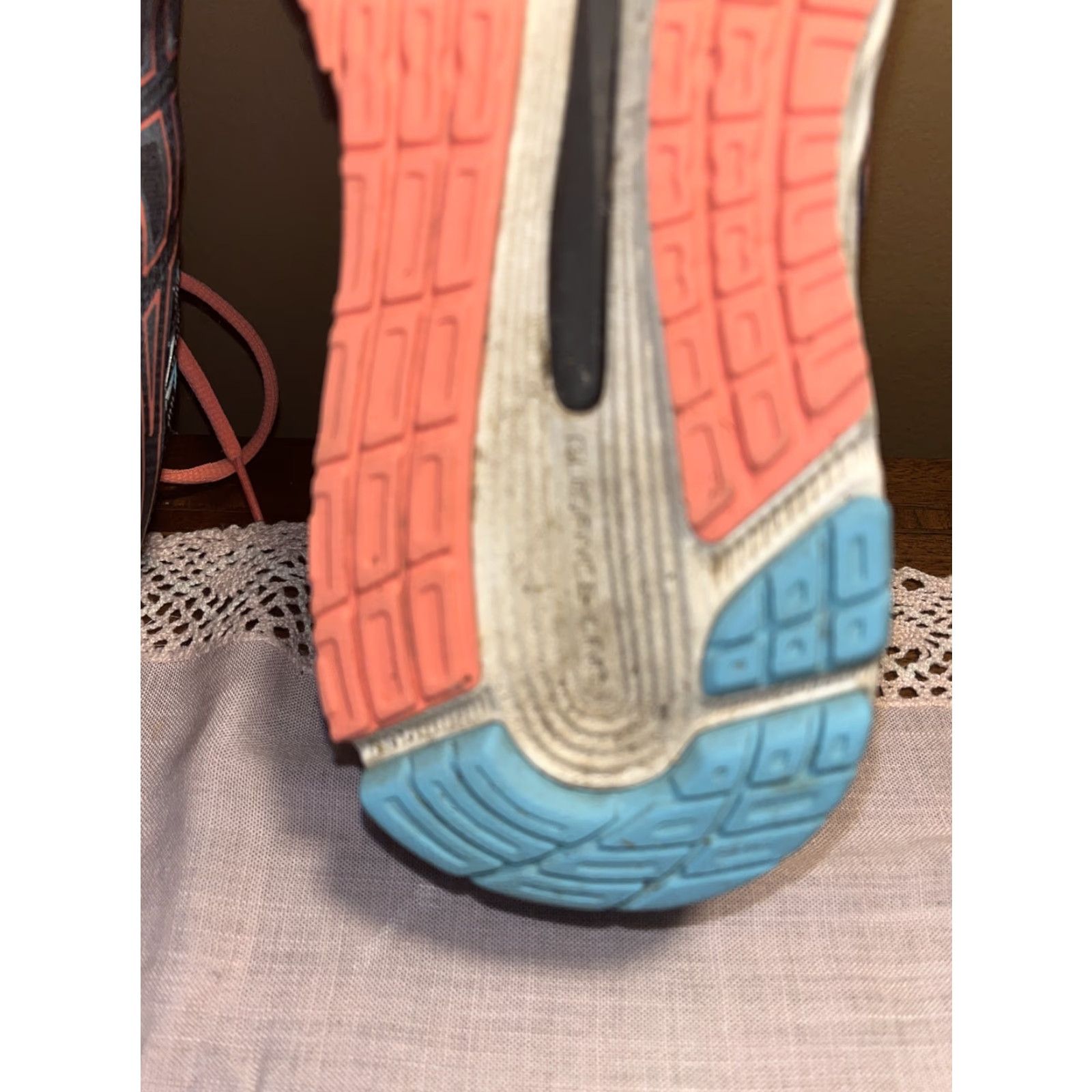 Asics ASICS GEL-Cumulus 21 Hyper Flash Black Women's Athletic Sneakers Size 8.5 Running Jogging Size US 8.5 / IT 38.5 - 5 Thumbnail