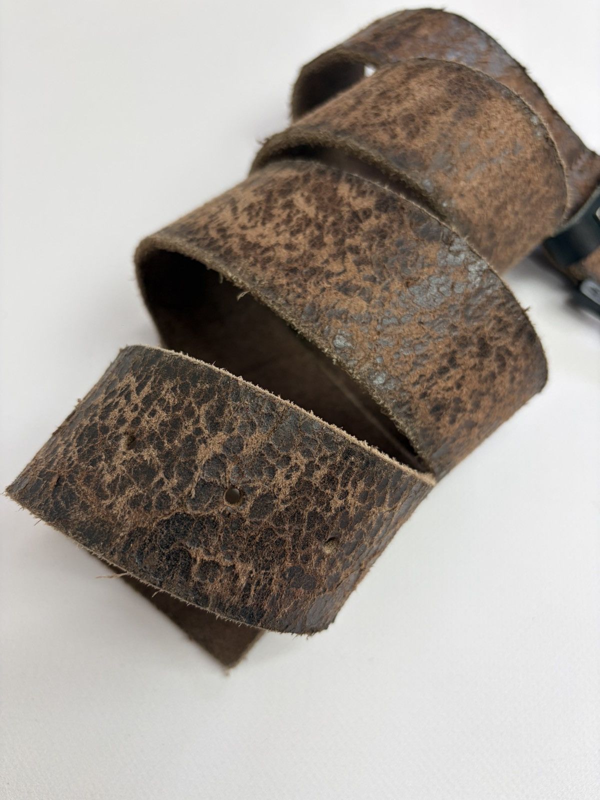 Hysteric Glamour Vintage Belt Y2K Rhinestones Punk Leather Belts size 32/36 Size 34 - 11 Thumbnail