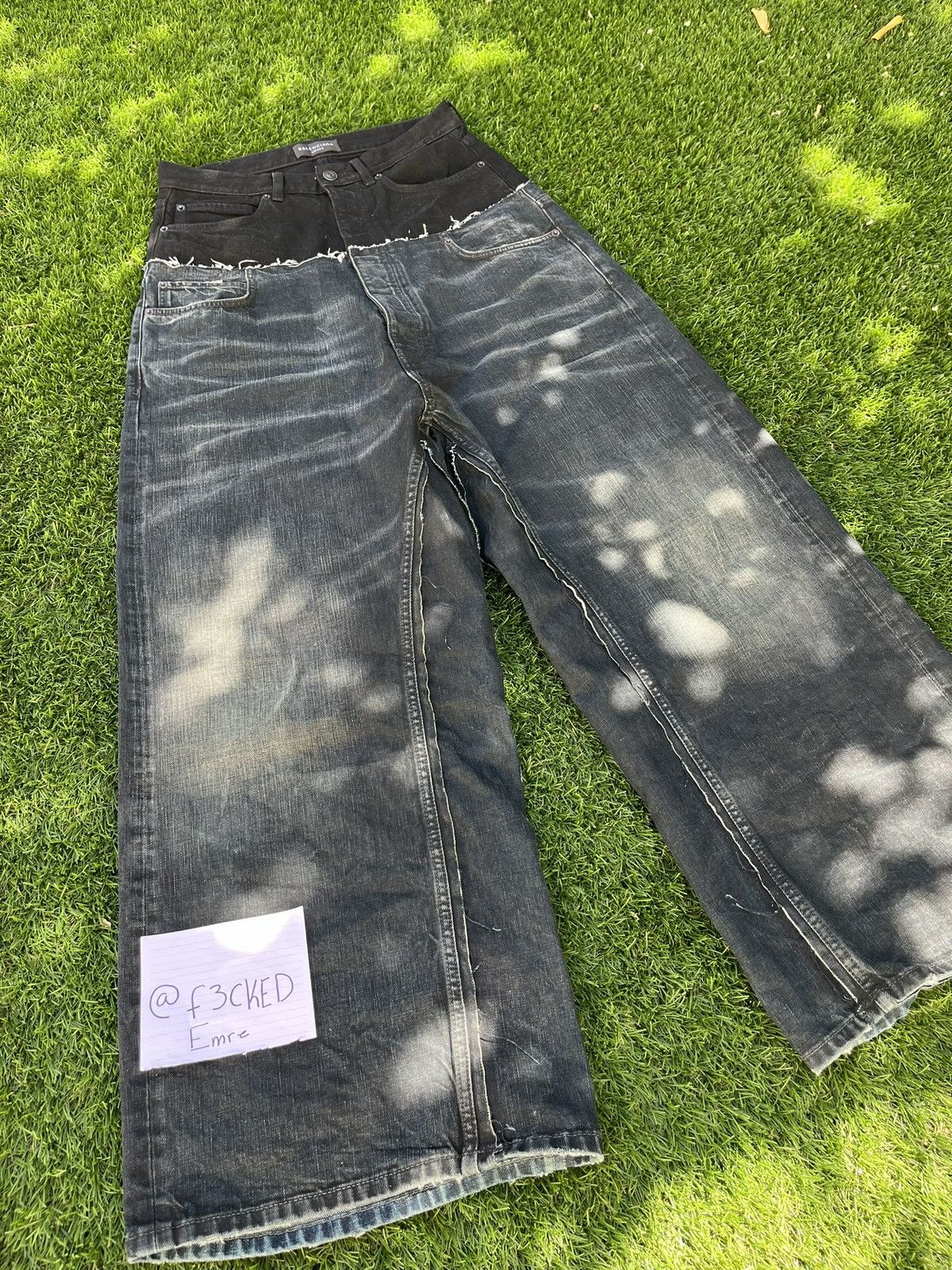 Balenciaga Balenciaga Hybrid Denim Size US 32 / EU 48 - 2 Thumbnail