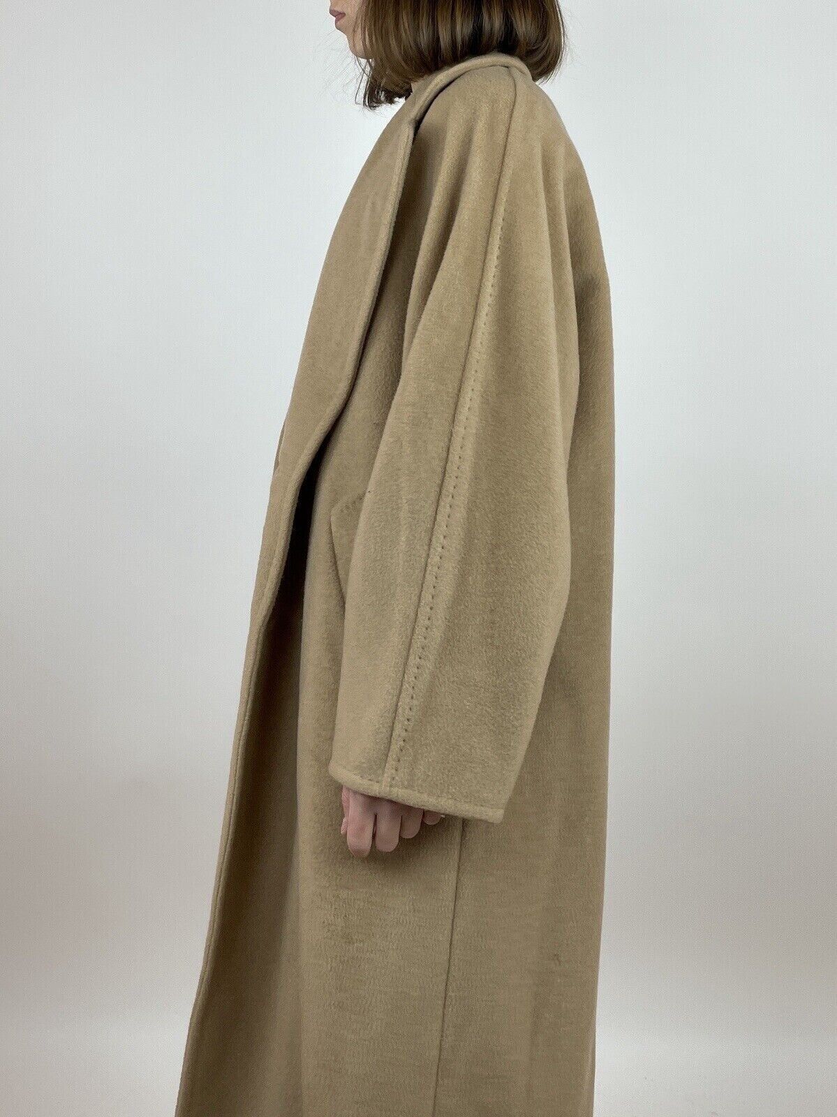 Max Mara Vintage Max Mara Iconic Camel Coat Double Breasted Cashmere Size S / US 4 / IT 40 - 6 Thumbnail