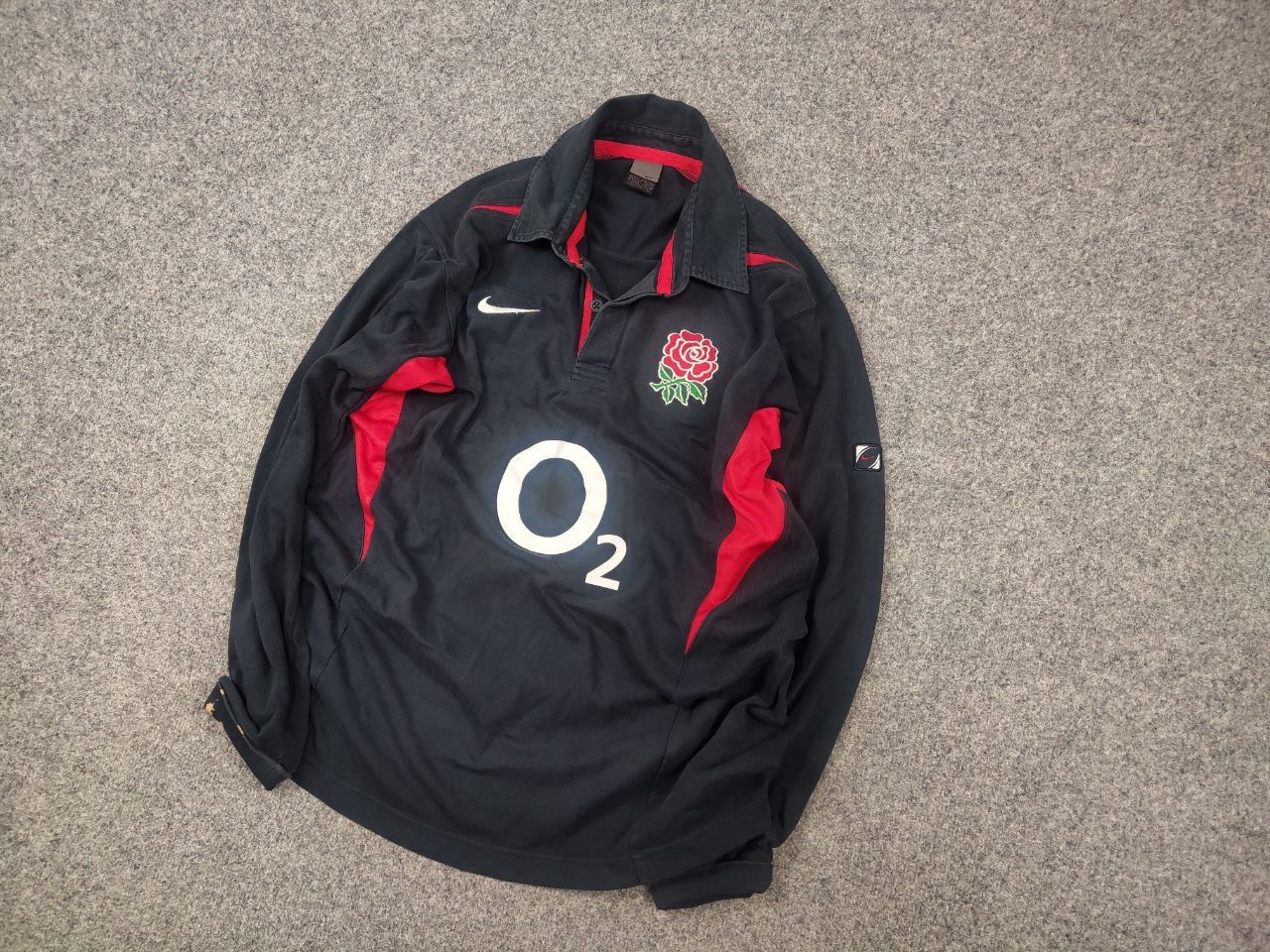 Nike Vintage Nike England Rugby League Jersey O2 Long Sleeve Size US XL / EU 56 / 4 - 3 Thumbnail