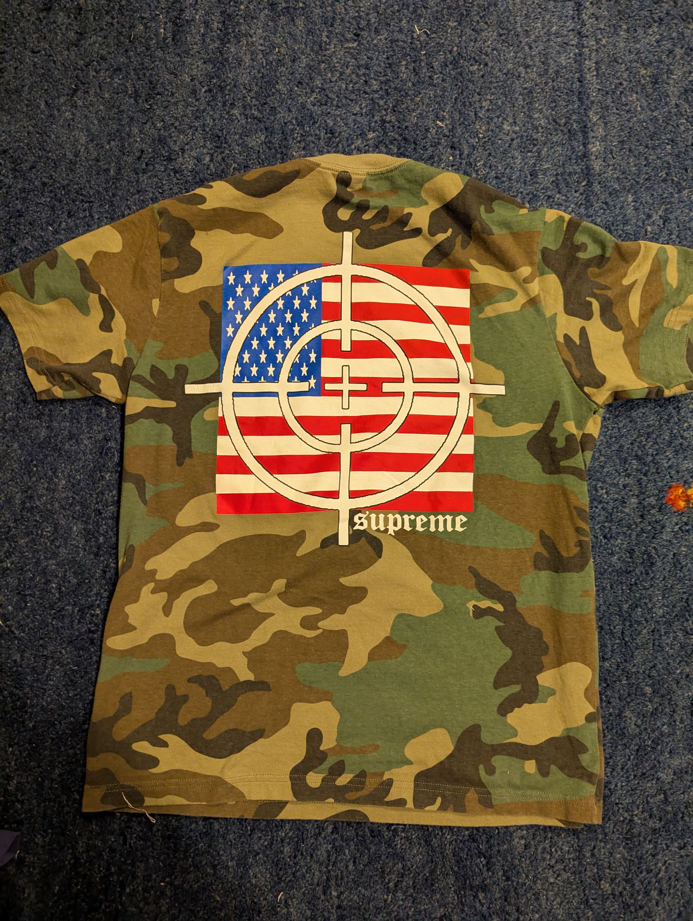 Supreme Supreme Target Tee (FW25) — Woodland Camo Size US M / EU 48-50 / 2 - 4 Thumbnail