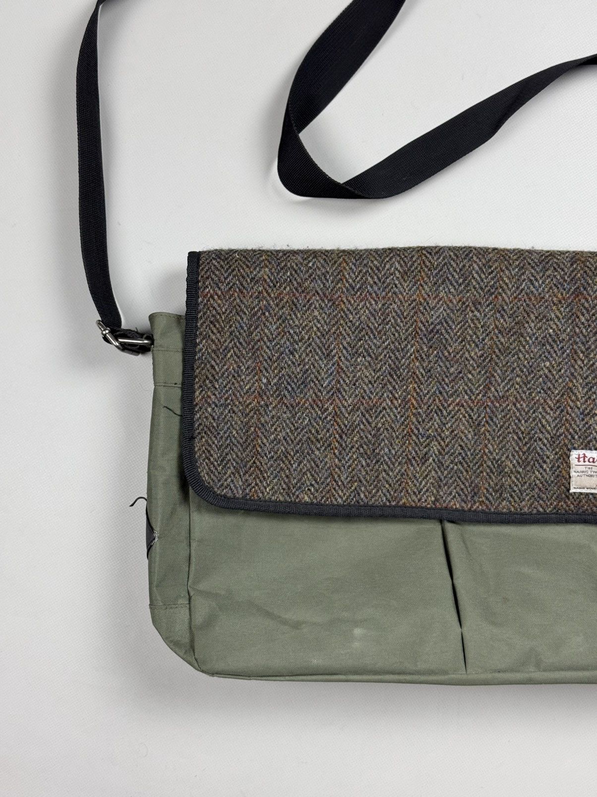 Harris Tweed Harris Tweed Wool Messenger Crossbody Shoulder Bag Size ONE SIZE - 5 Thumbnail