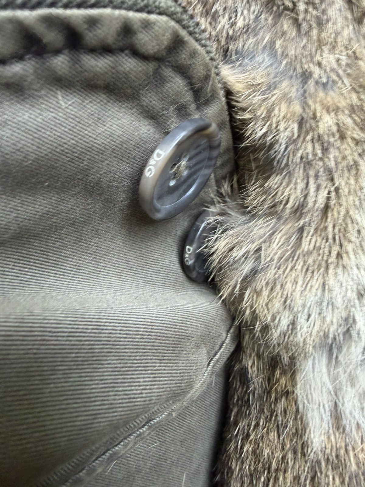 Dolce & Gabbana Dolce & Gabbana Rabbit Fur Lined Parka Size US M / EU 48-50 / 2 - 18 Thumbnail