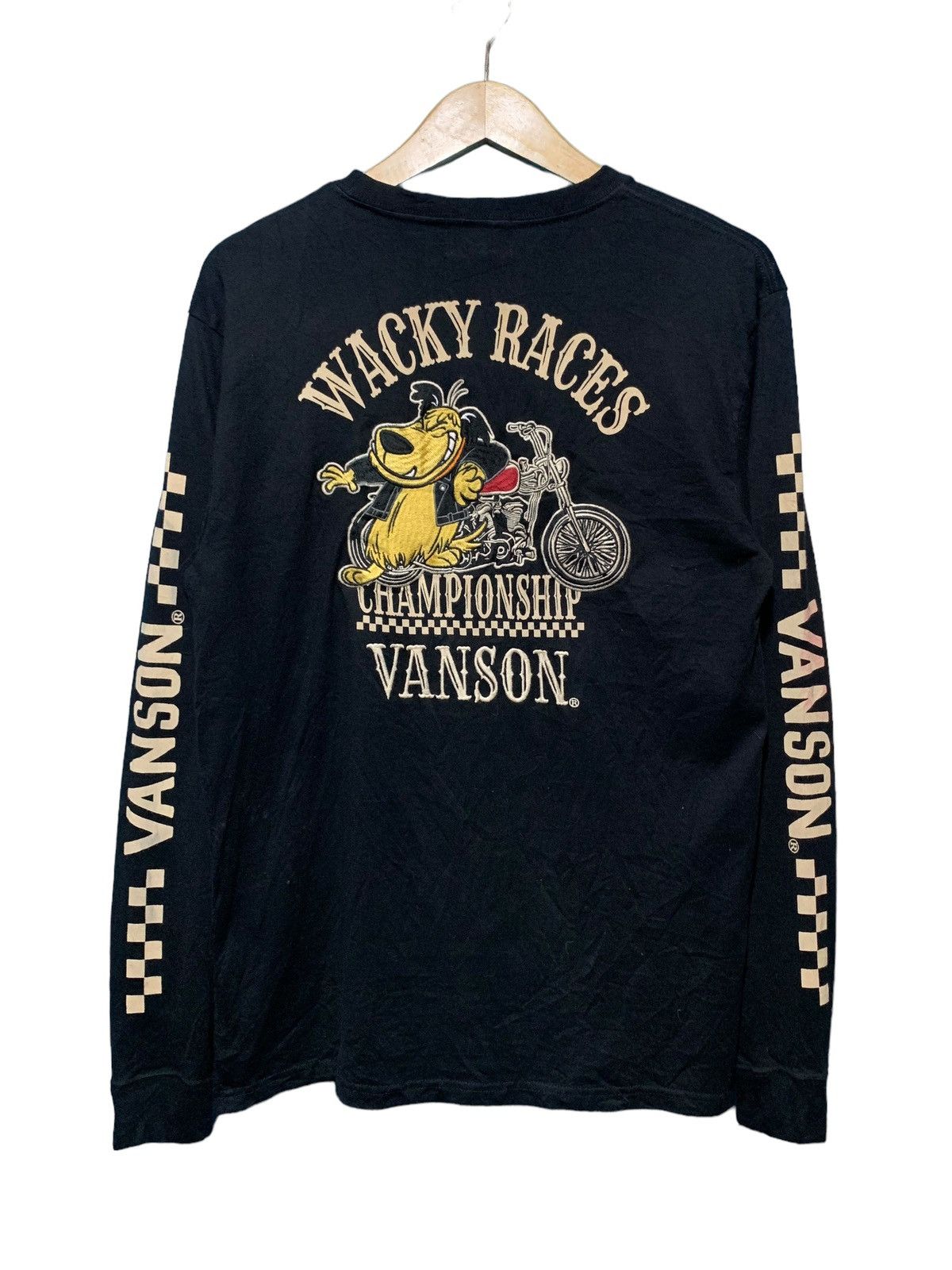 Cartoon Network Vanson x Wacky Races championship bikers longsleeve Size US M / EU 48-50 / 2 - 1 Thumbnail