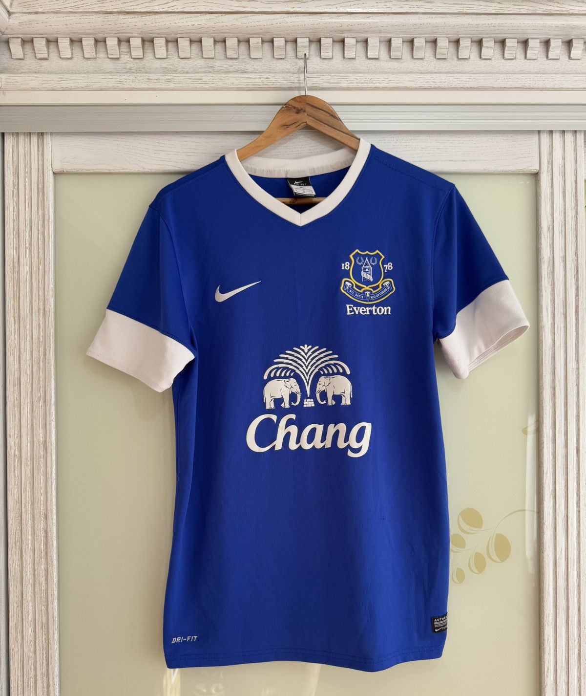 Nike Everton 2012-2013 Home Soccer Jersey Football Kit Shirt Size US M / EU 48-50 / 2 - 1 Thumbnail