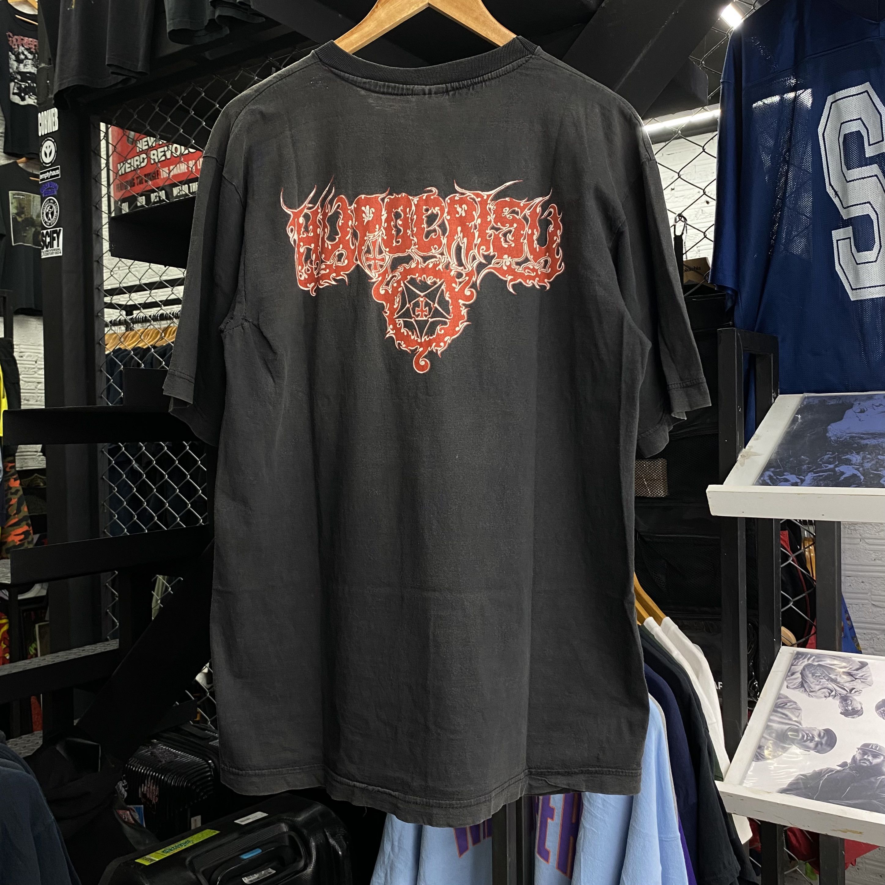 Band Tees HYPOCRISY Vintage 1993 Nuclear Blast Records Size US M / EU 48-50 / 2 - 5 Thumbnail