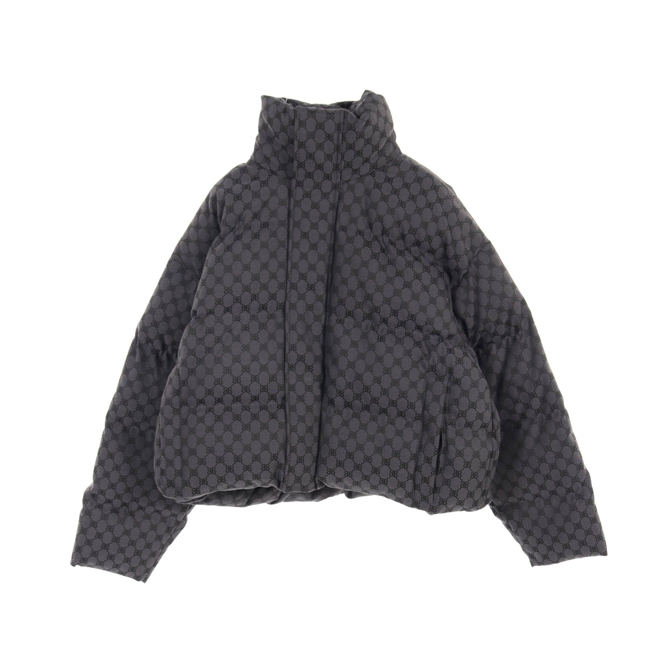 Balenciaga Balenciaga Balenciaga * Gucci The Hacker Project Puffer Jacket Black Batting Hooded 21Aw Size ONE SIZE - 1 Thumbnail