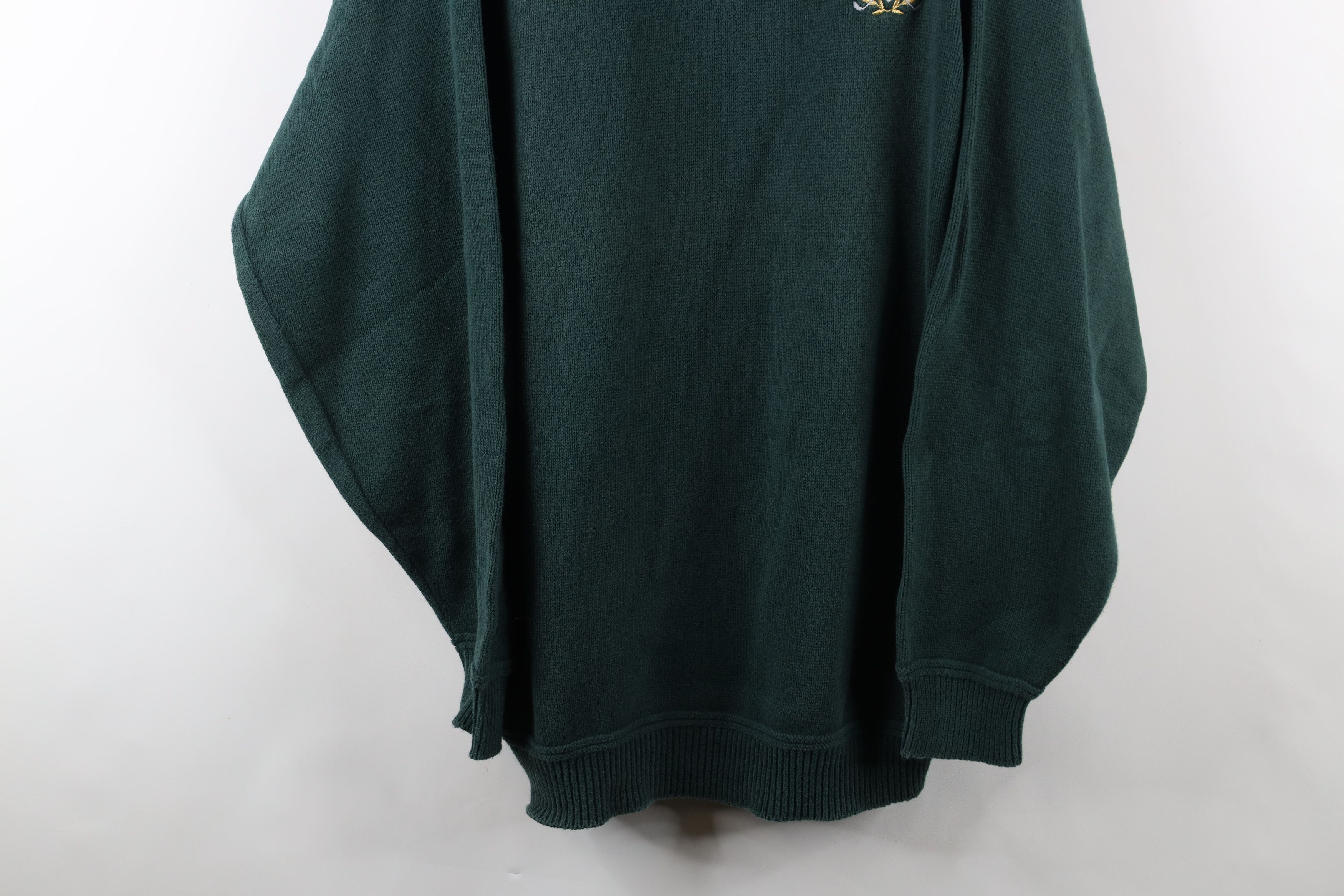 Vintage Vintage 90s Streetwear Cotton Knit Golf Crewneck Sweater USA Size US XXL / EU 58 / 5 - 3 Thumbnail