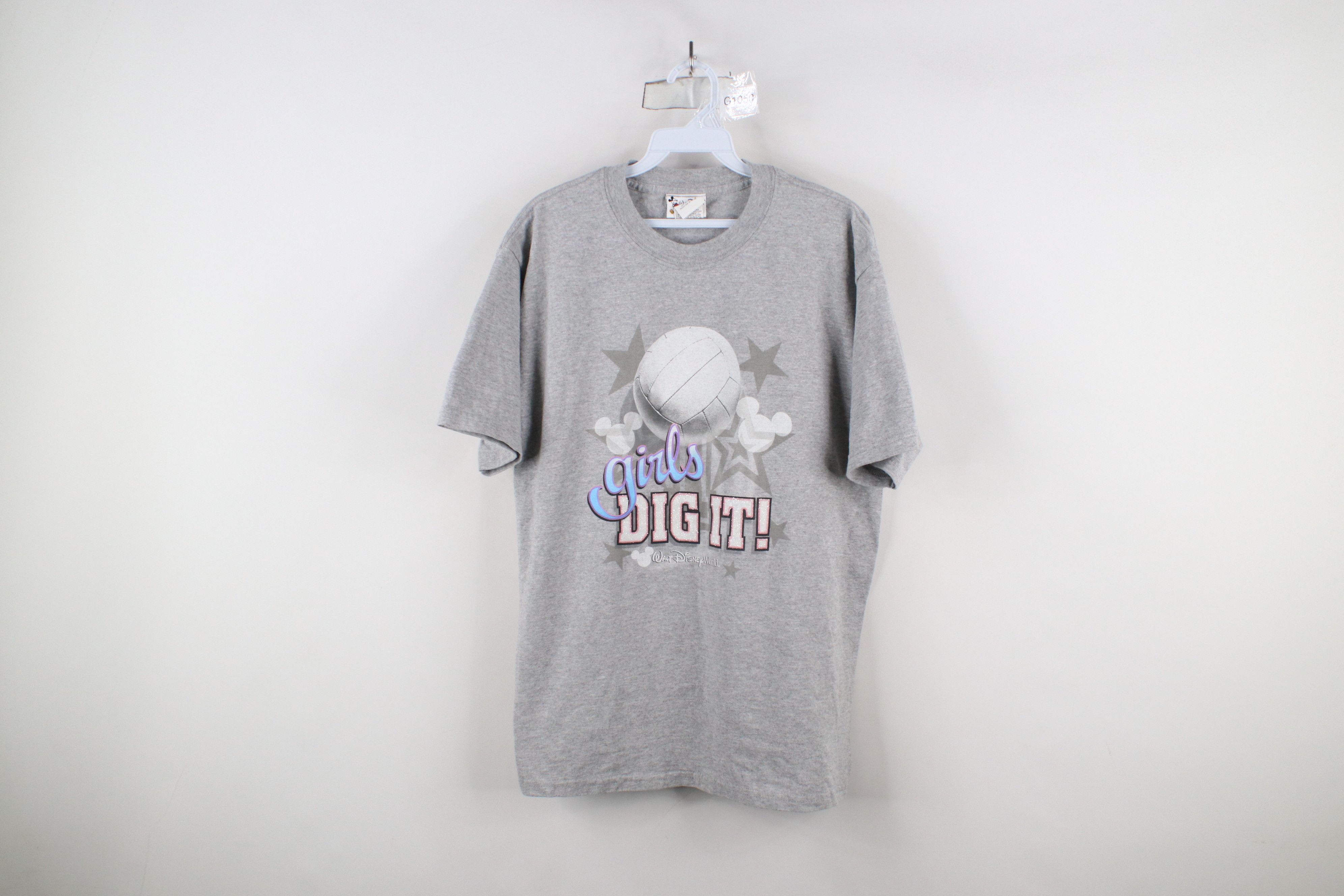 Disney × Vintage Vintage 90s Disney Walt Disney World Volleyball T-Shirt Size M / US 6-8 / IT 42-44 - 1 Thumbnail