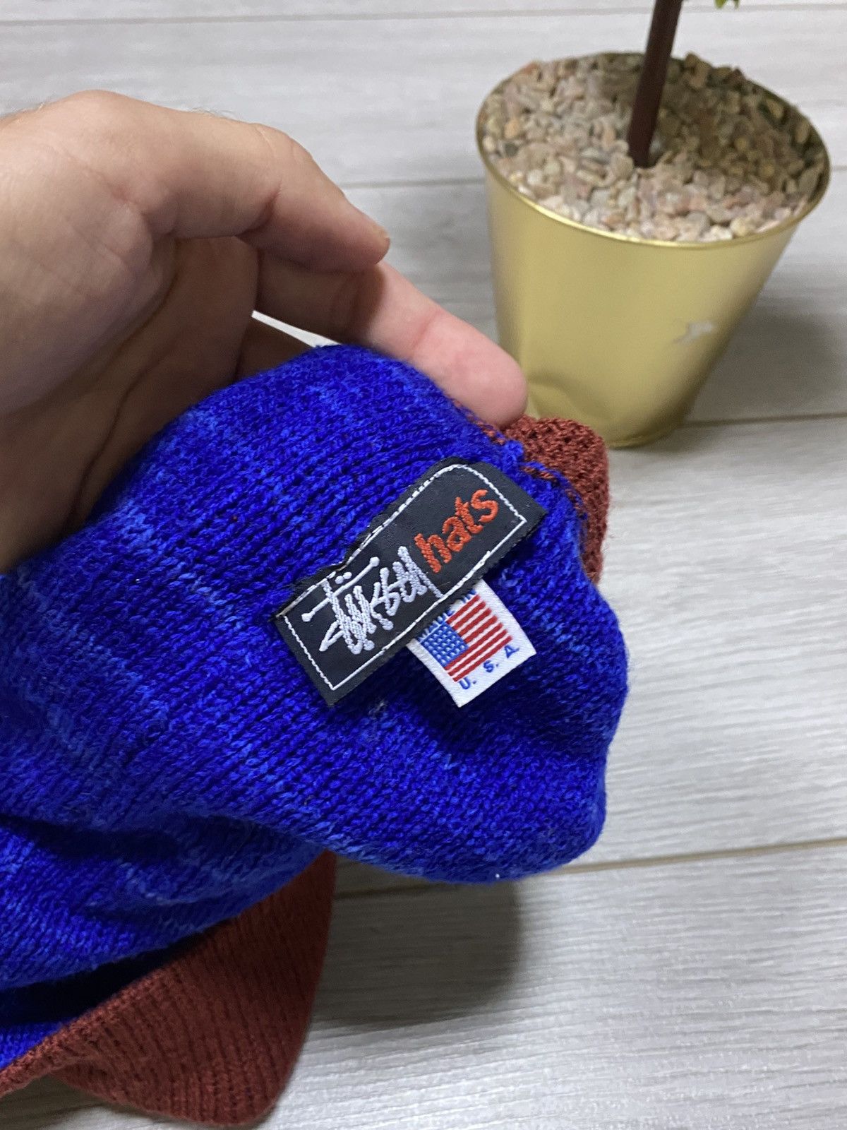 Stussy Stussy balaclava vintage hat knitted big logo ski Size ONE SIZE - 4 Thumbnail