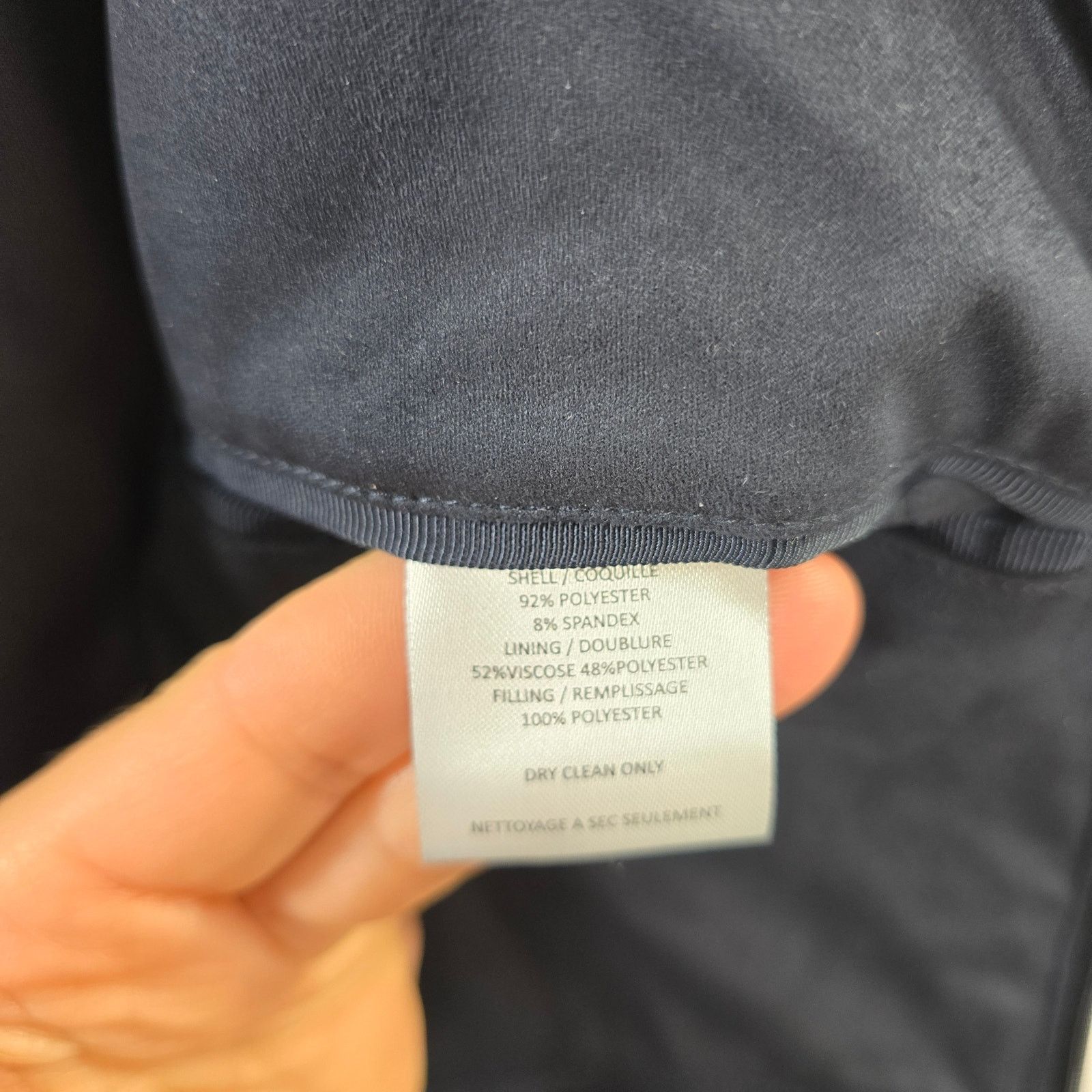 Robert Barakett Robert Barakett Navy Full Zip Renoir Quilted Vest Size XL Size US XL / EU 56 / 4 - 6 Thumbnail