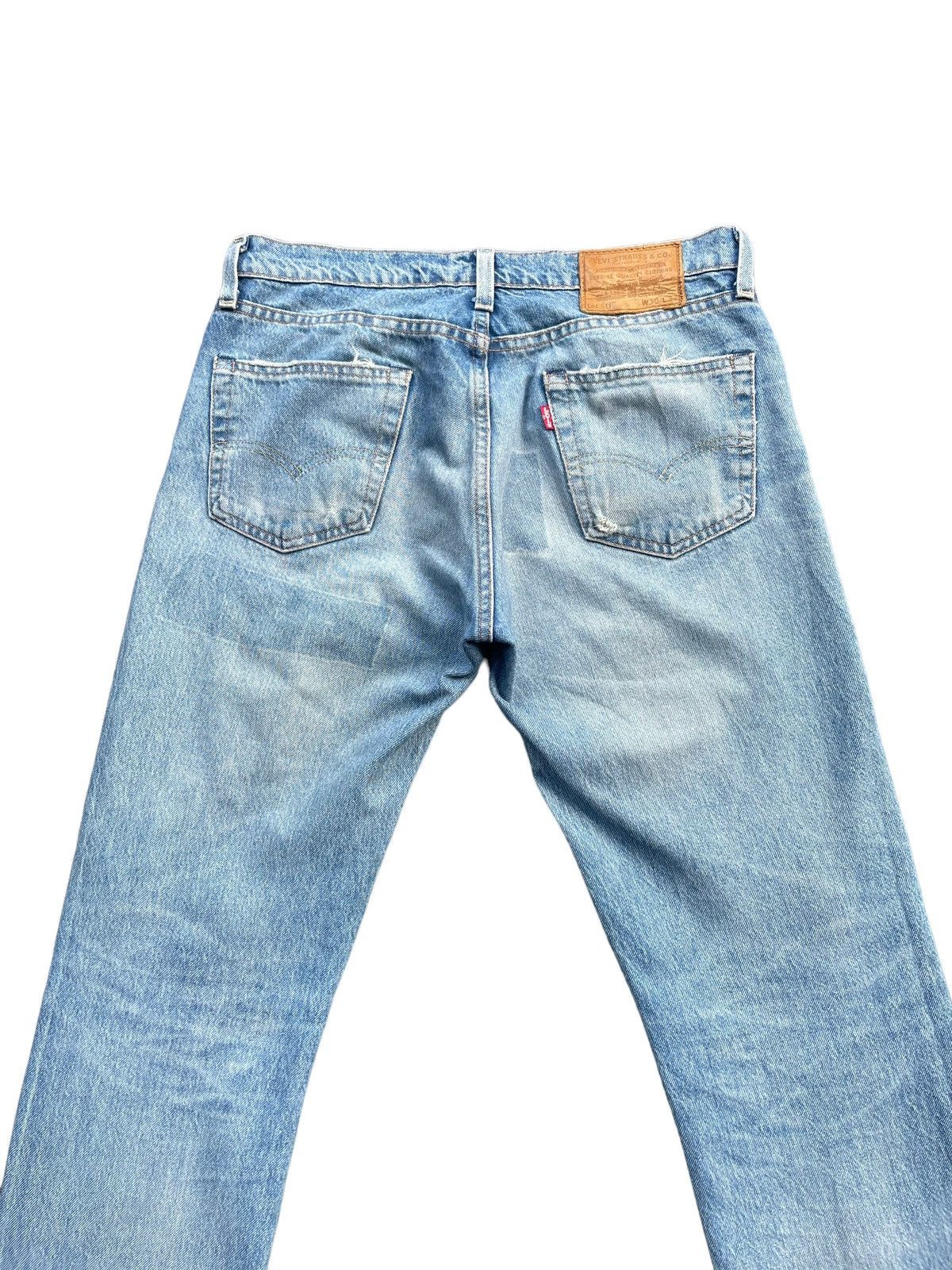 If Six Was Nine × Levi's Levis 511 E Distresed Denim Size US 32 / EU 48 - 8 Thumbnail