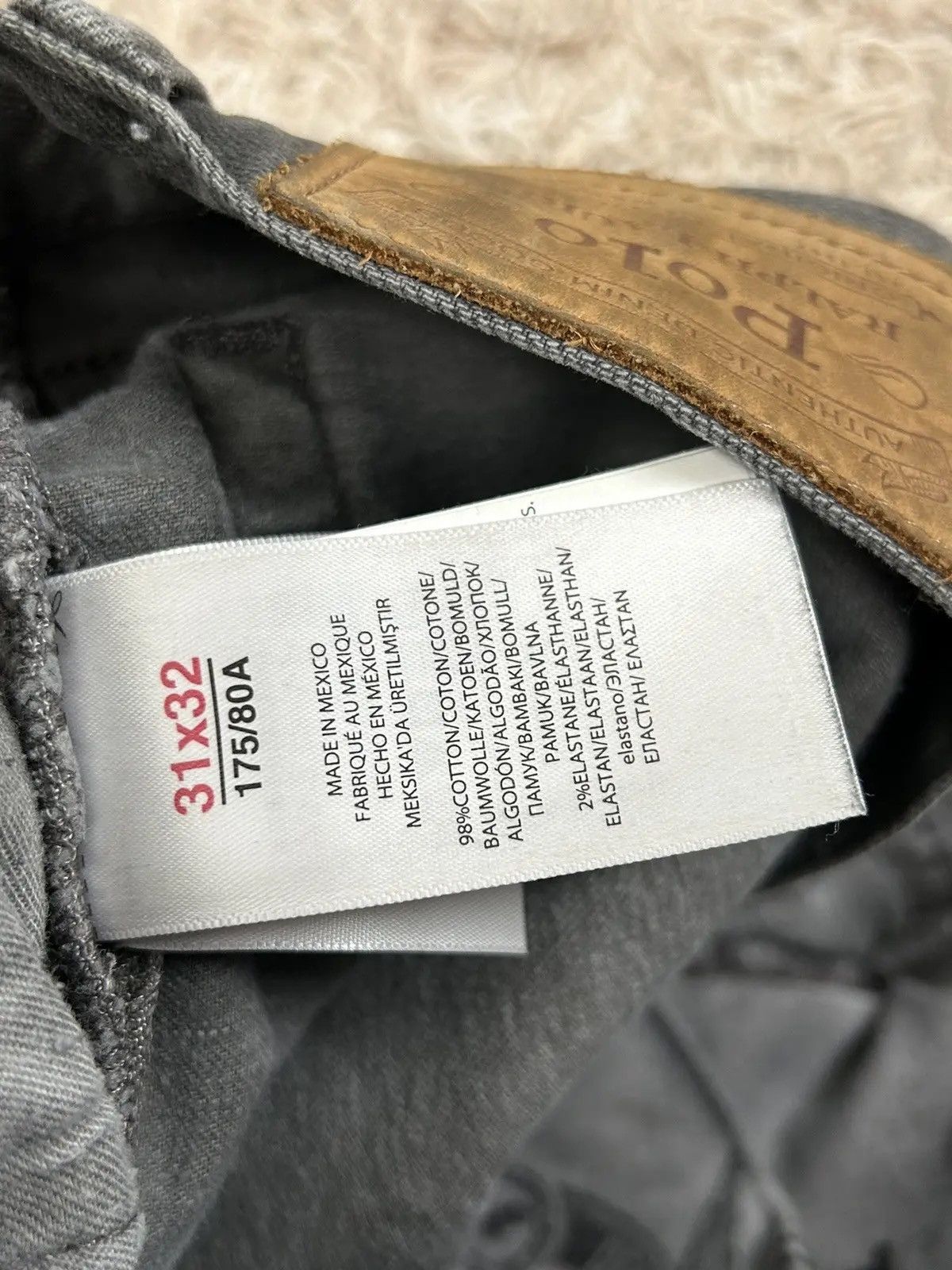 Polo Ralph Lauren Polo By Ralph Lauren Sullivan Slim Fit Jeans Denim Size US 31 - 10 Thumbnail